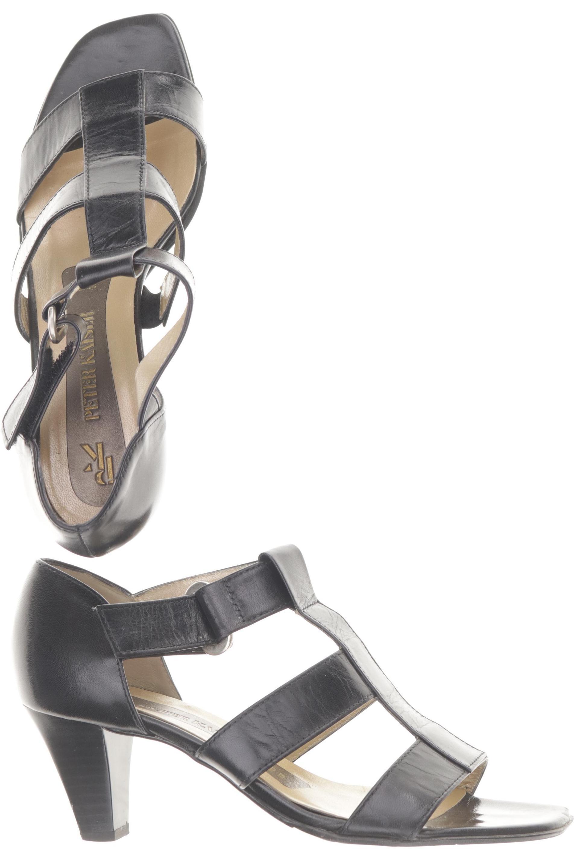 

Peter Kaiser Damen Sandale, schwarz, Gr. 6