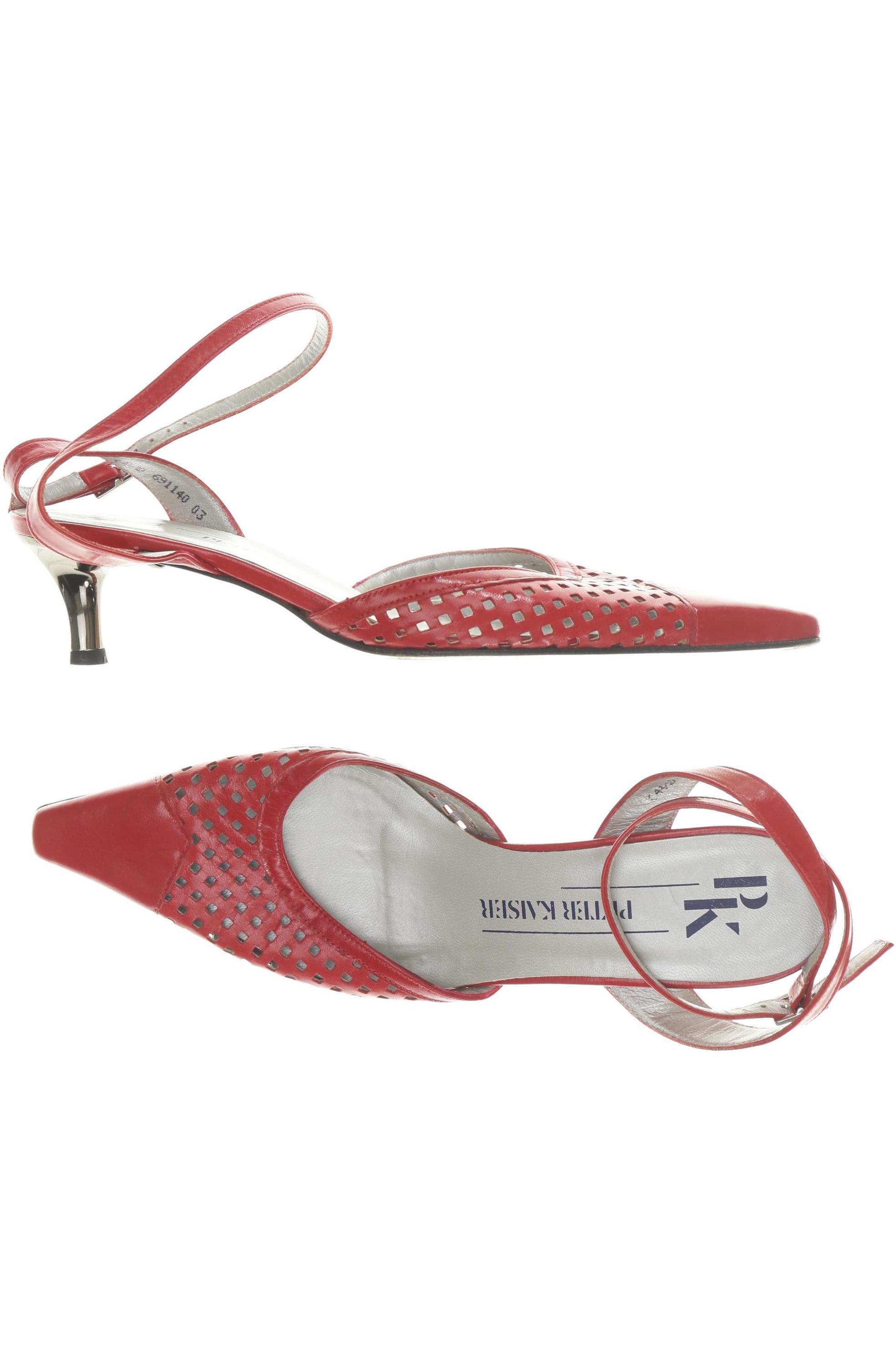 

Peter Kaiser Damen Sandale, rot, Gr. 4.5