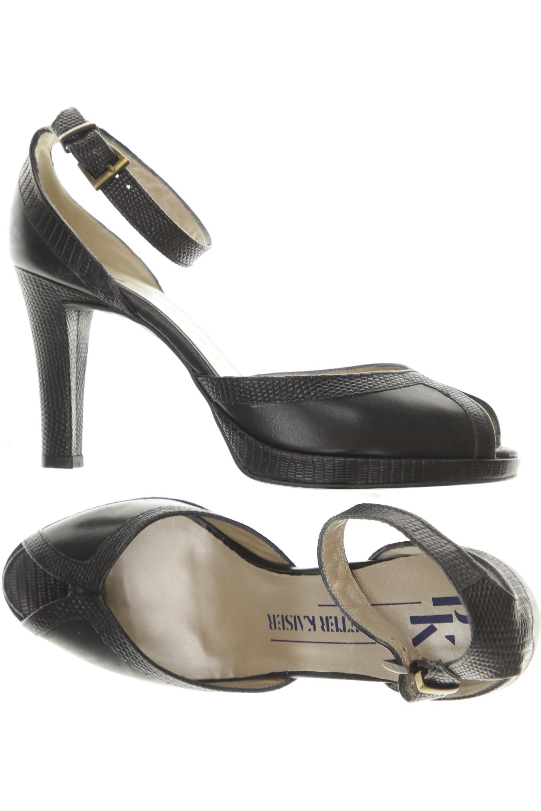 

Peter Kaiser Damen Sandale, schwarz, Gr. 3.5