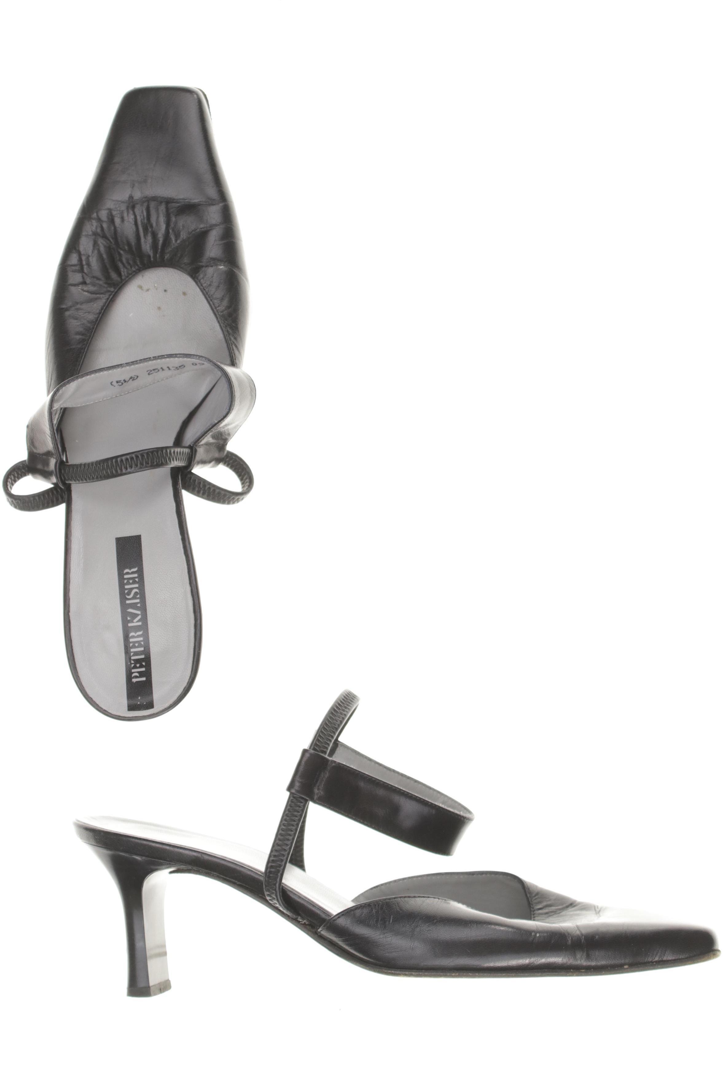 

Peter Kaiser Damen Sandale, schwarz, Gr. 5.5