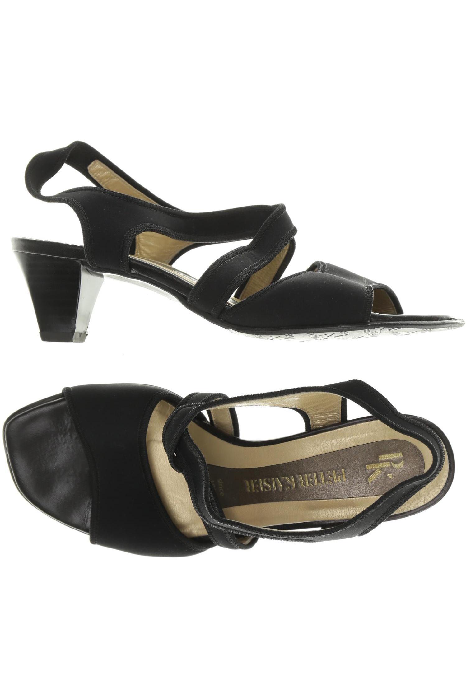 

Peter Kaiser Damen Sandale, schwarz, Gr. 3