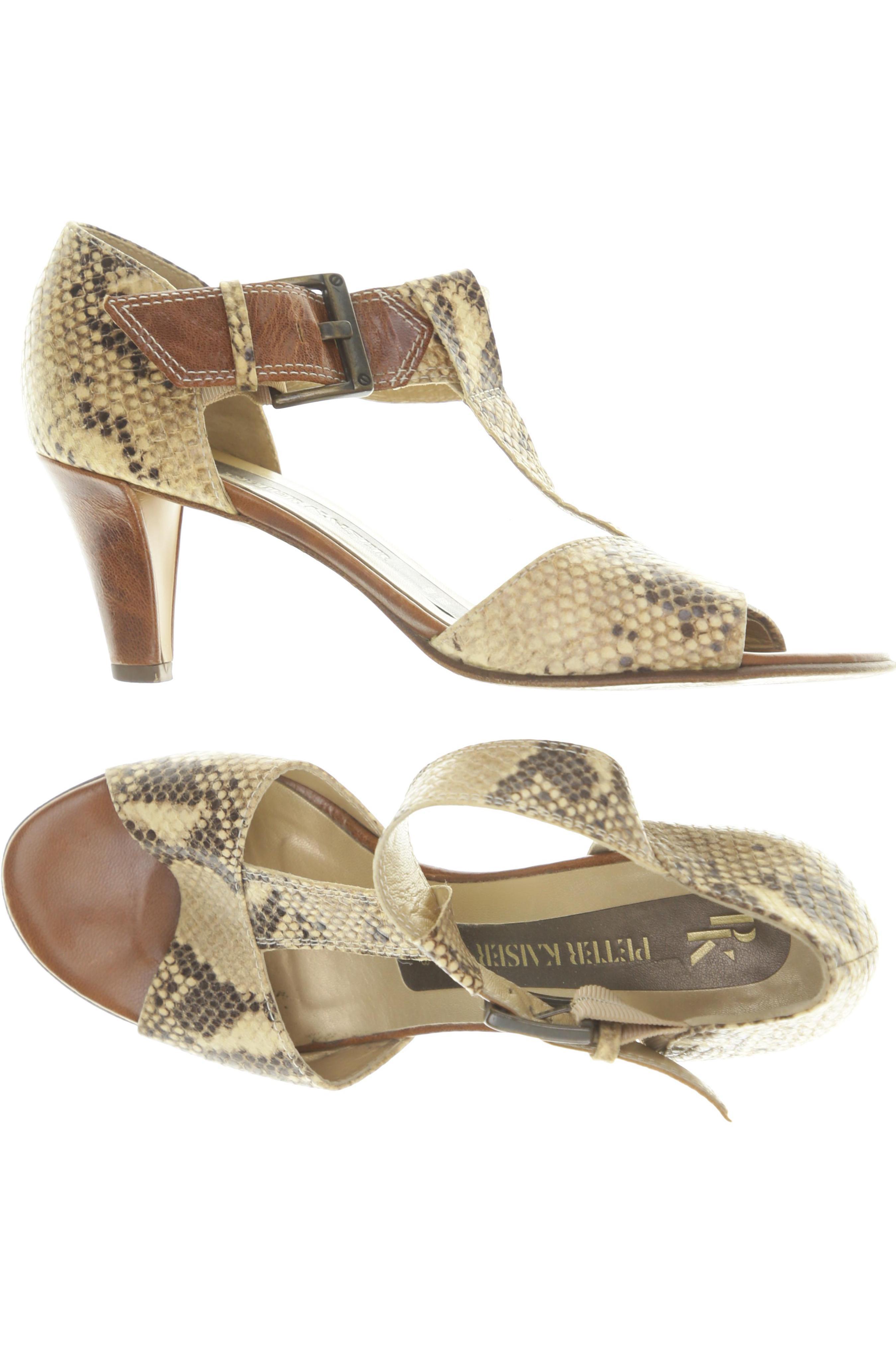 

Peter Kaiser Damen Sandale, beige, Gr. 5.5
