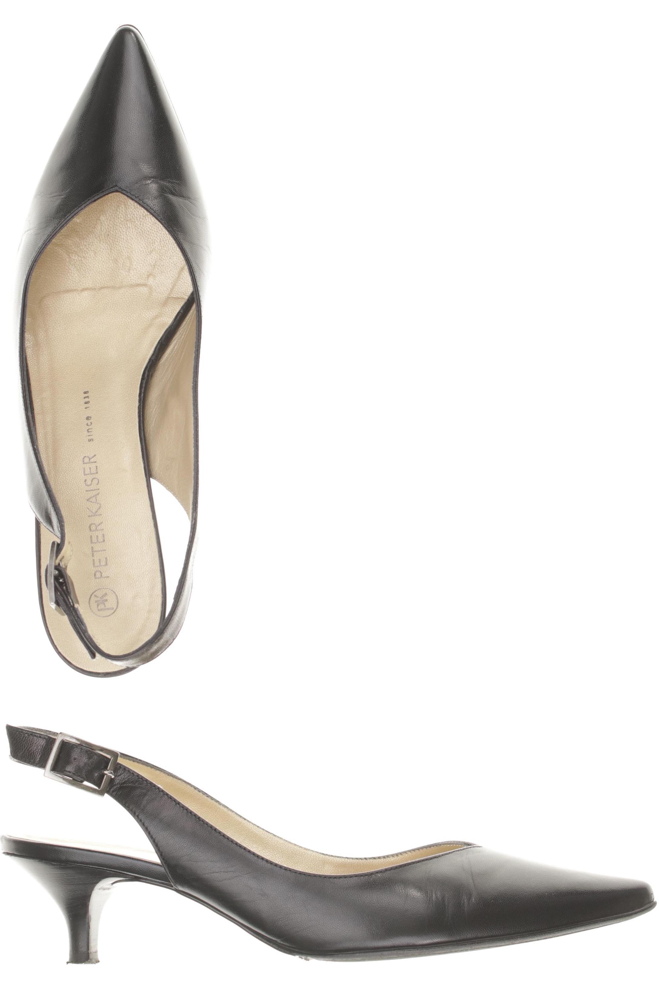 

Peter Kaiser Damen Sandale, schwarz, Gr. 6.5