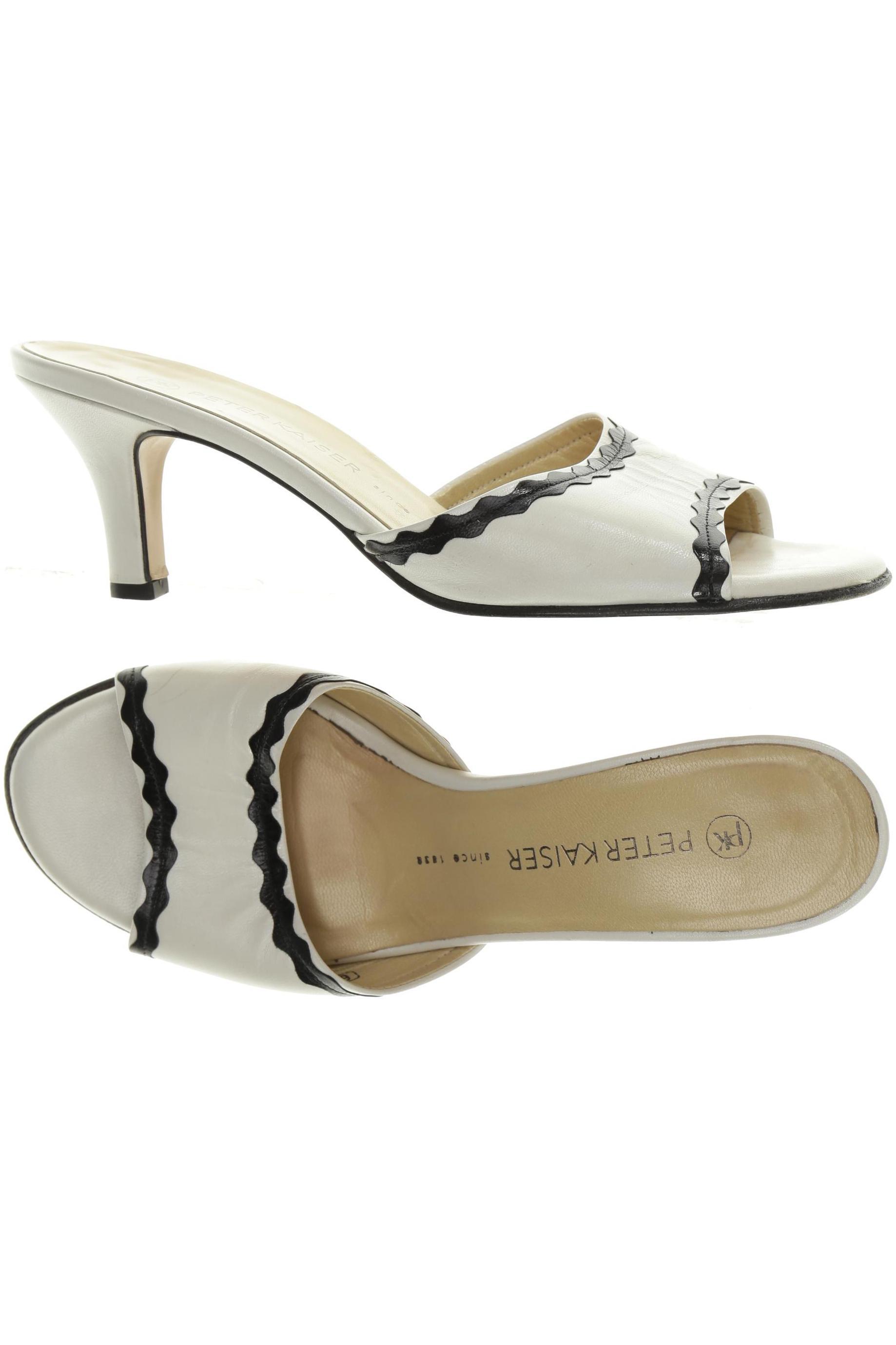 

Peter Kaiser Damen Sandale, weiß, Gr. 6