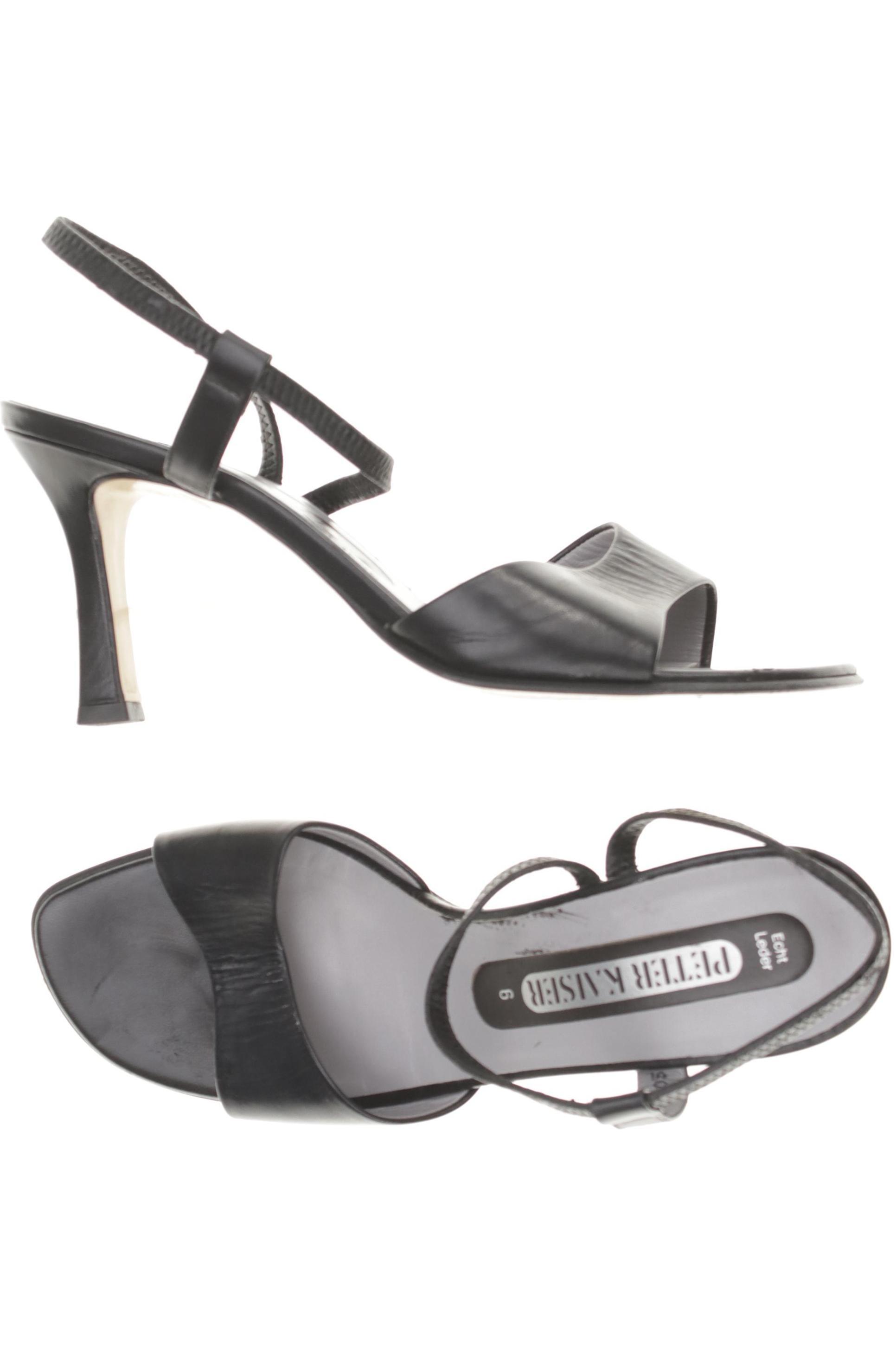 

Peter Kaiser Damen Sandale, schwarz, Gr. 6