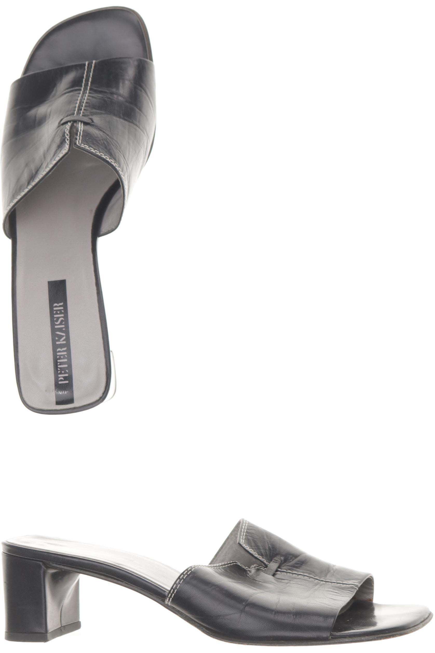 

Peter Kaiser Damen Sandale, schwarz, Gr. 5.5