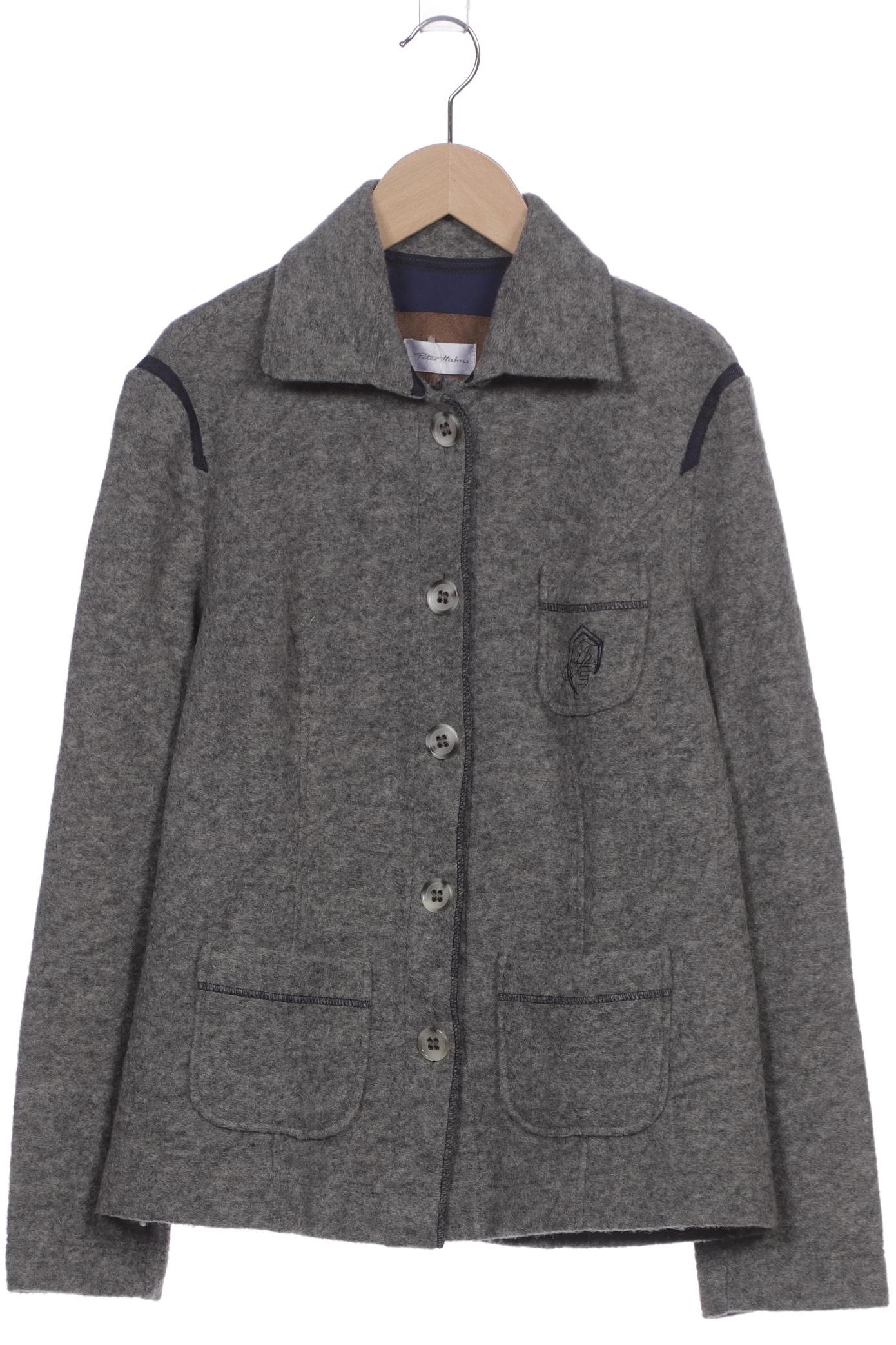 

Peter Hahn Damen Strickjacke, grau, Gr. 40