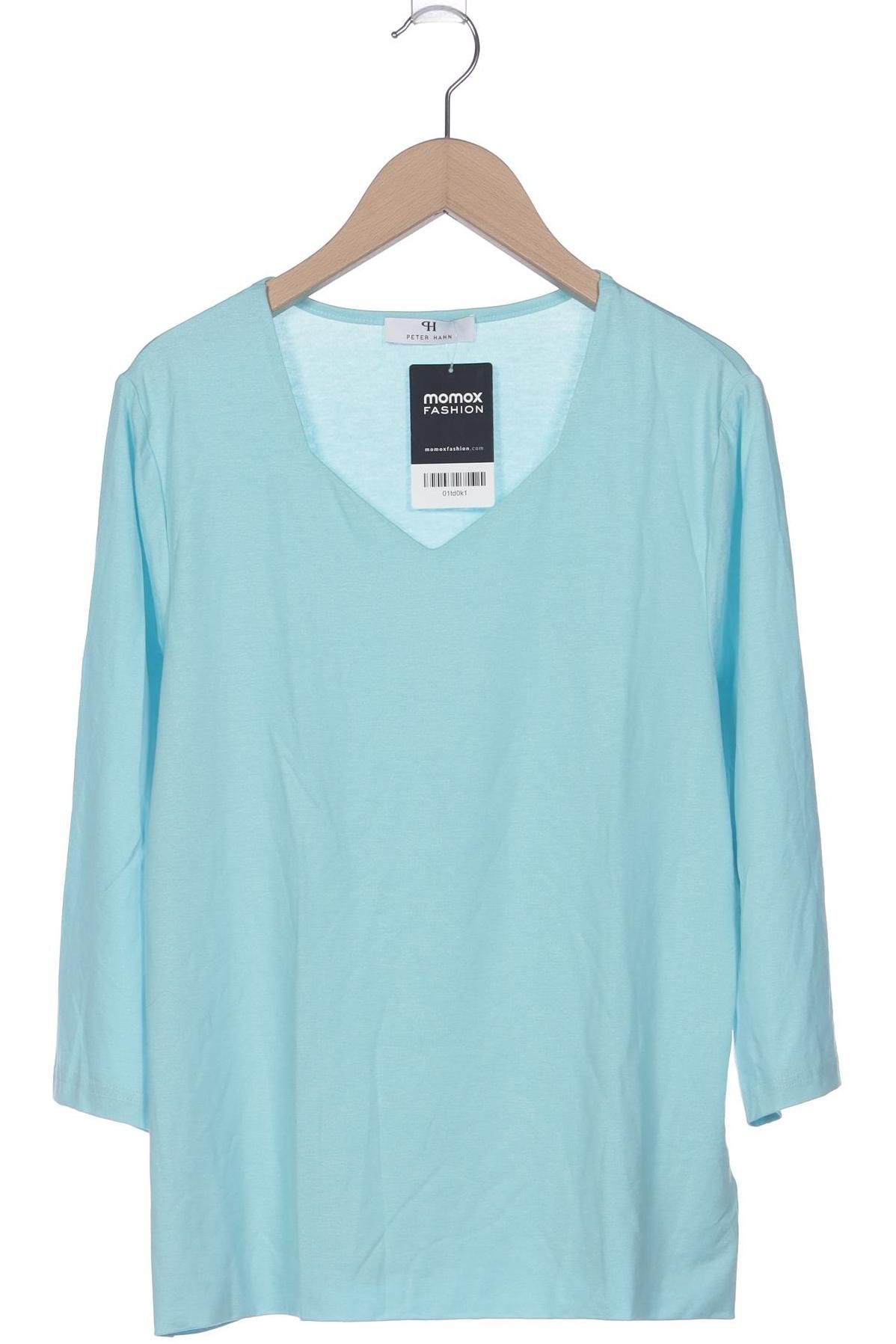 

Peter Hahn Damen Langarmshirt, blau, Gr. 38