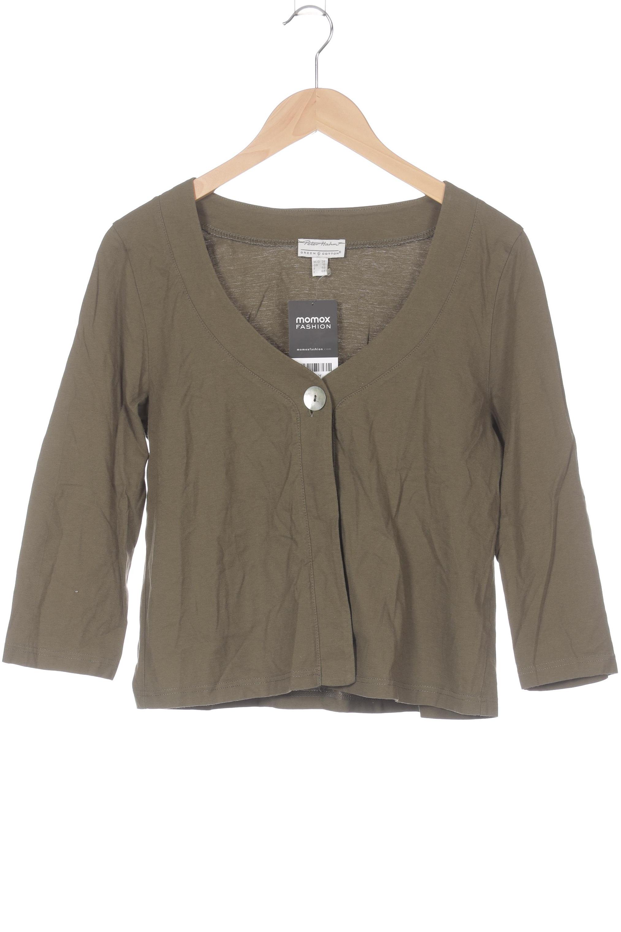 

Peter Hahn Damen Strickjacke, grün, Gr. 38