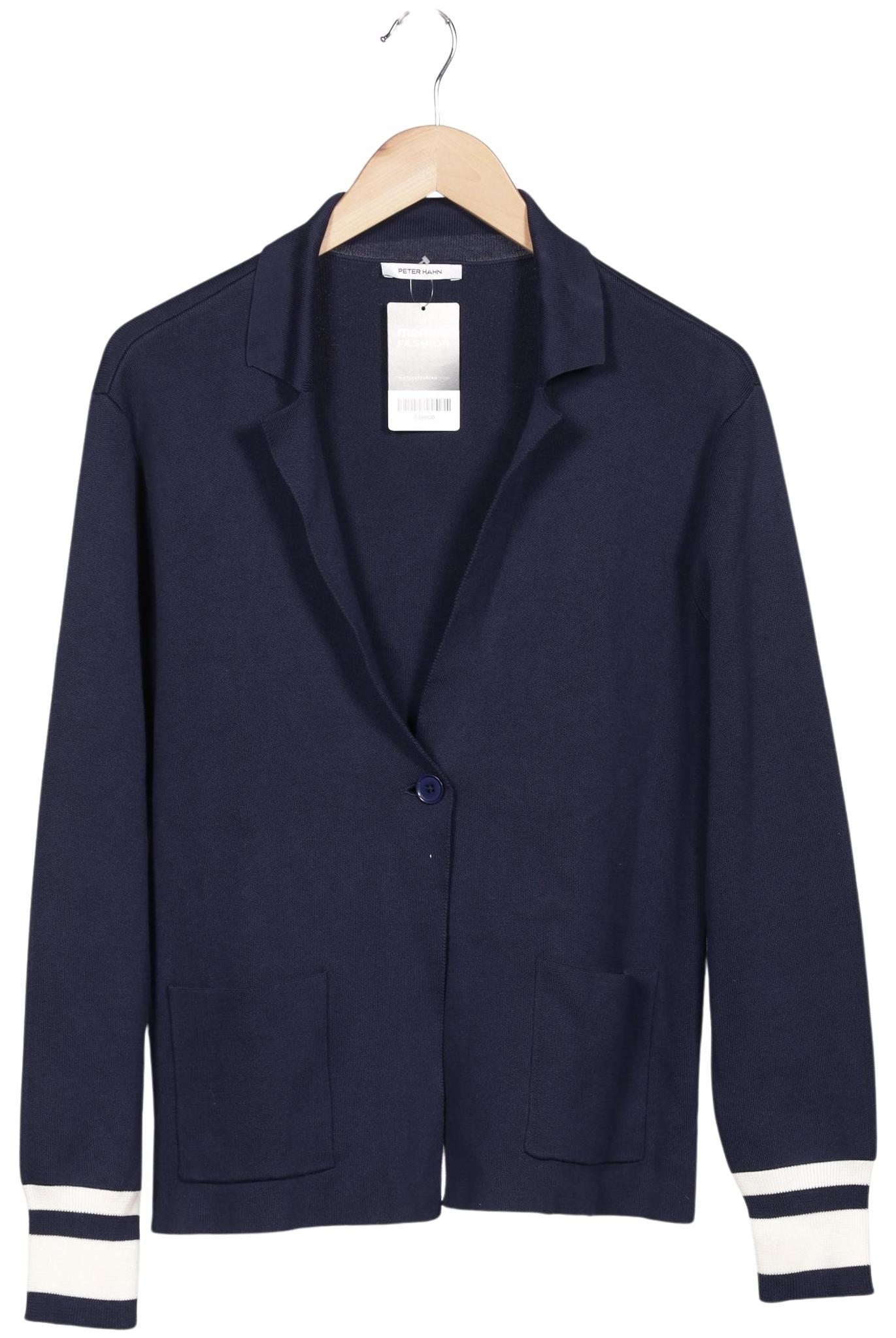 

Peter Hahn Damen Strickjacke, marineblau, Gr. 44