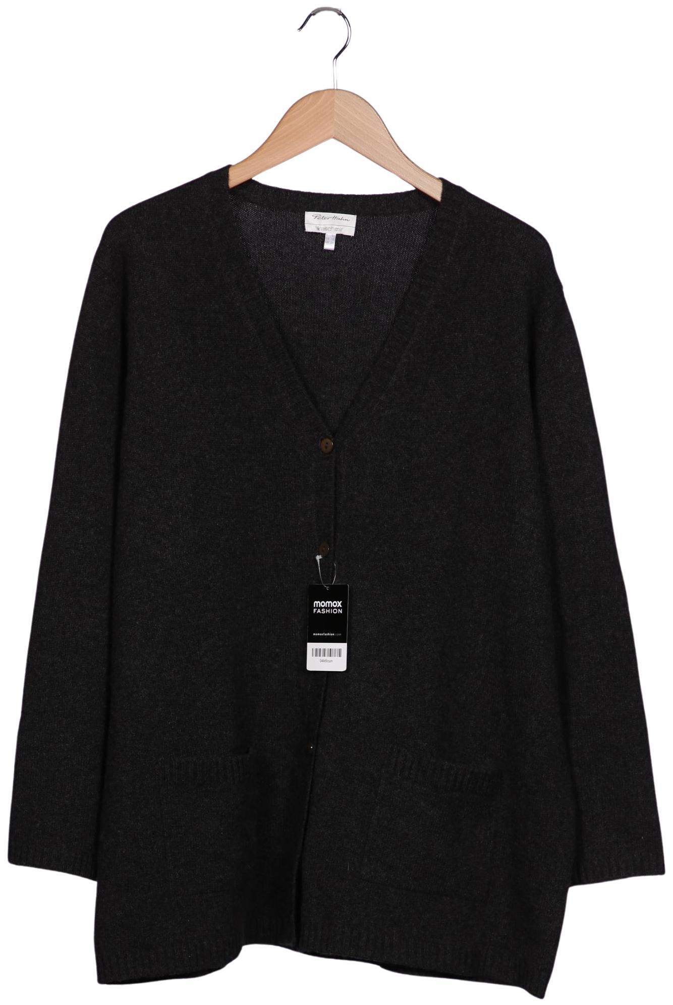 

Peter Hahn Damen Strickjacke, grau, Gr. 50