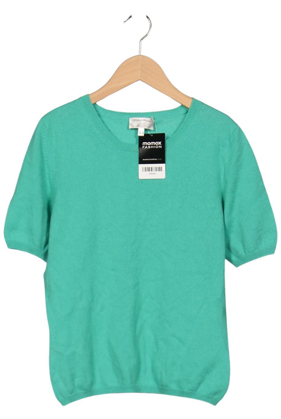

Peter Hahn Damen Pullover, türkis, Gr. 36