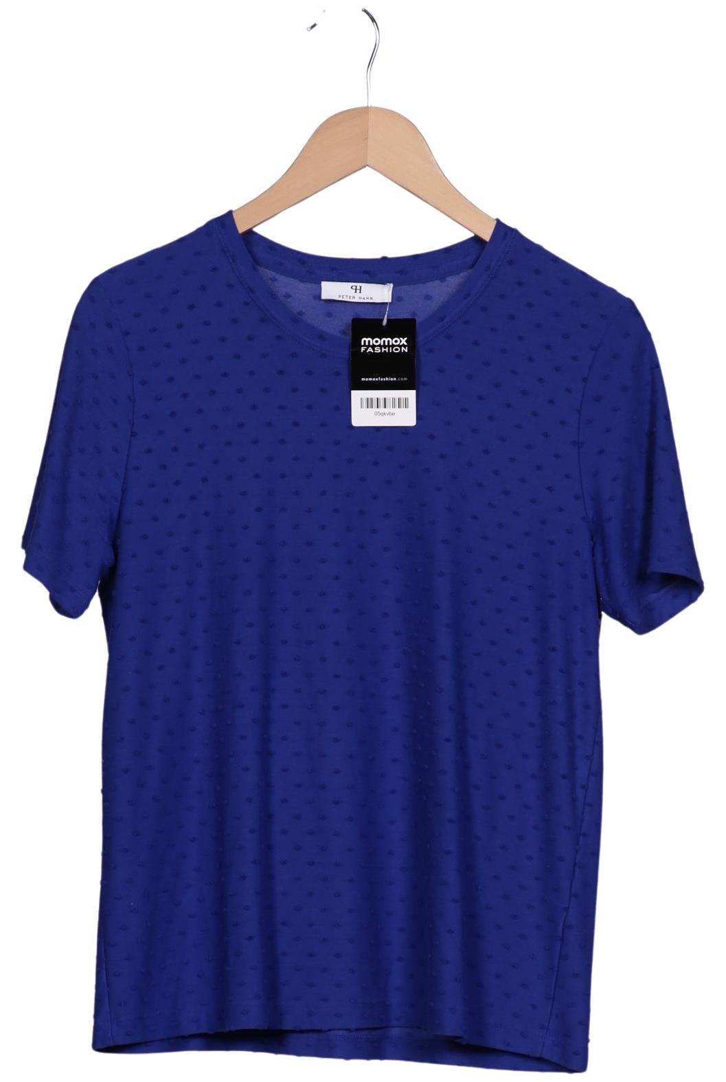 

Peter Hahn Damen T-Shirt, blau, Gr. 38