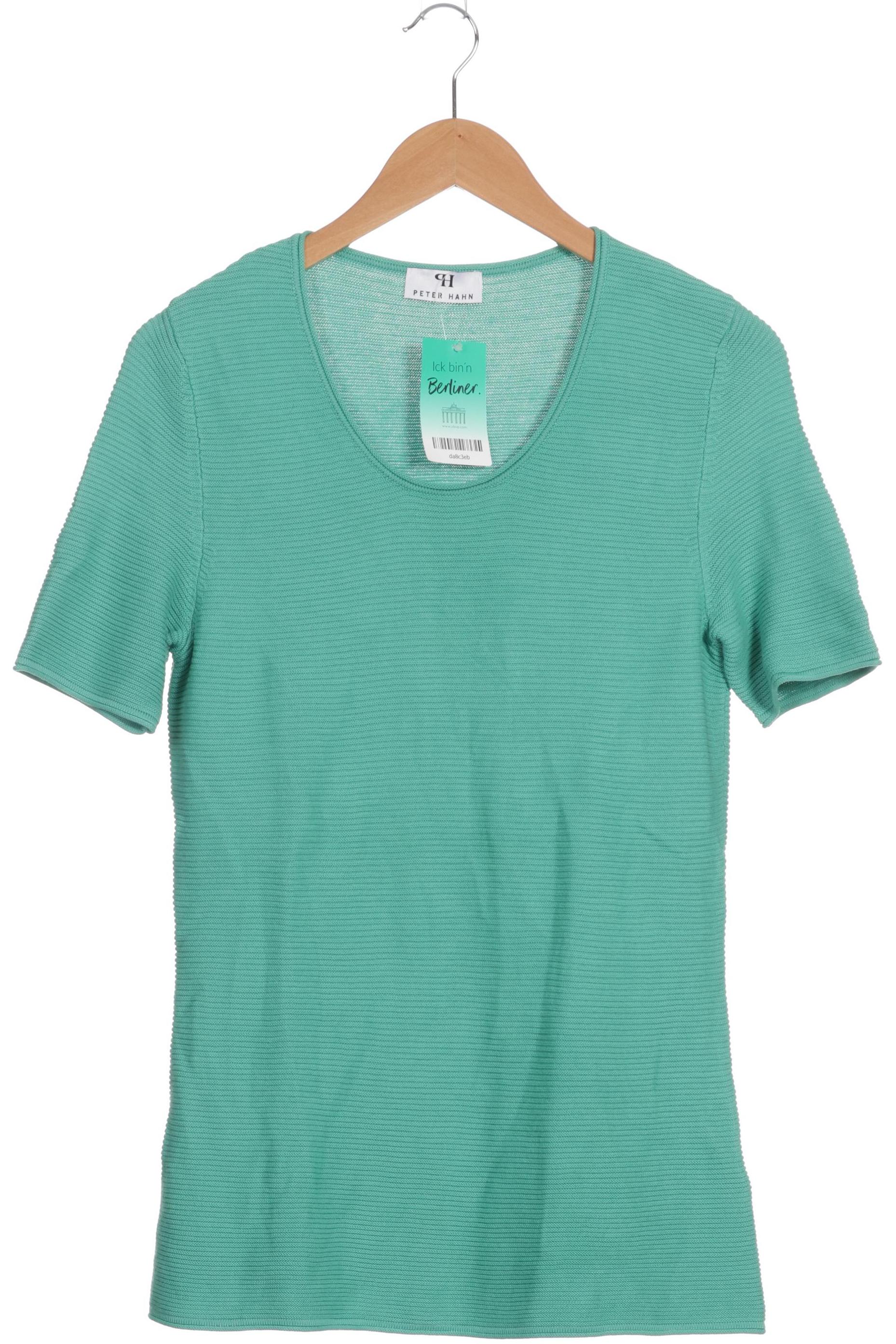 

Peter Hahn Damen Pullover, türkis, Gr. 38