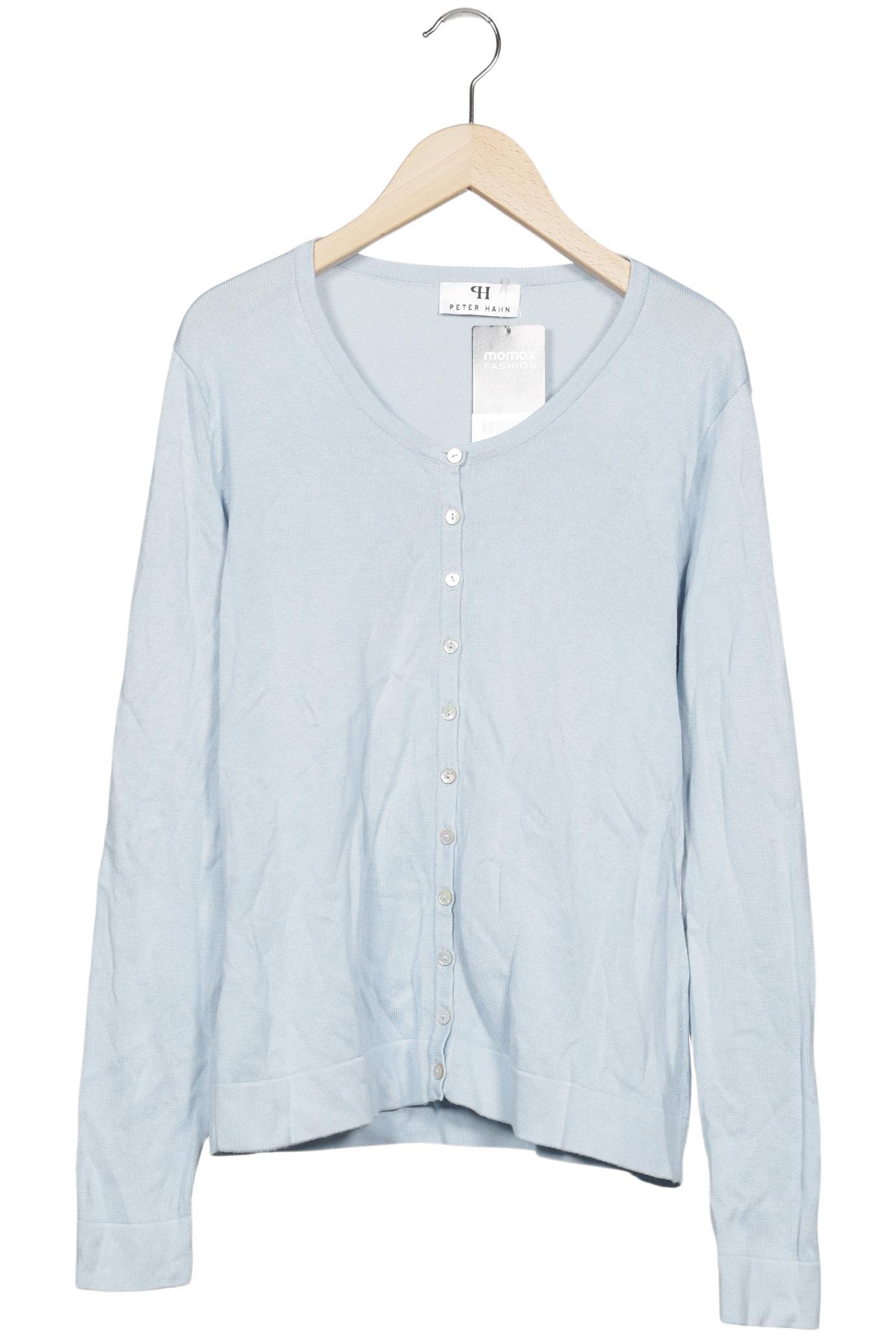

Peter Hahn Damen Strickjacke, hellblau, Gr. 36