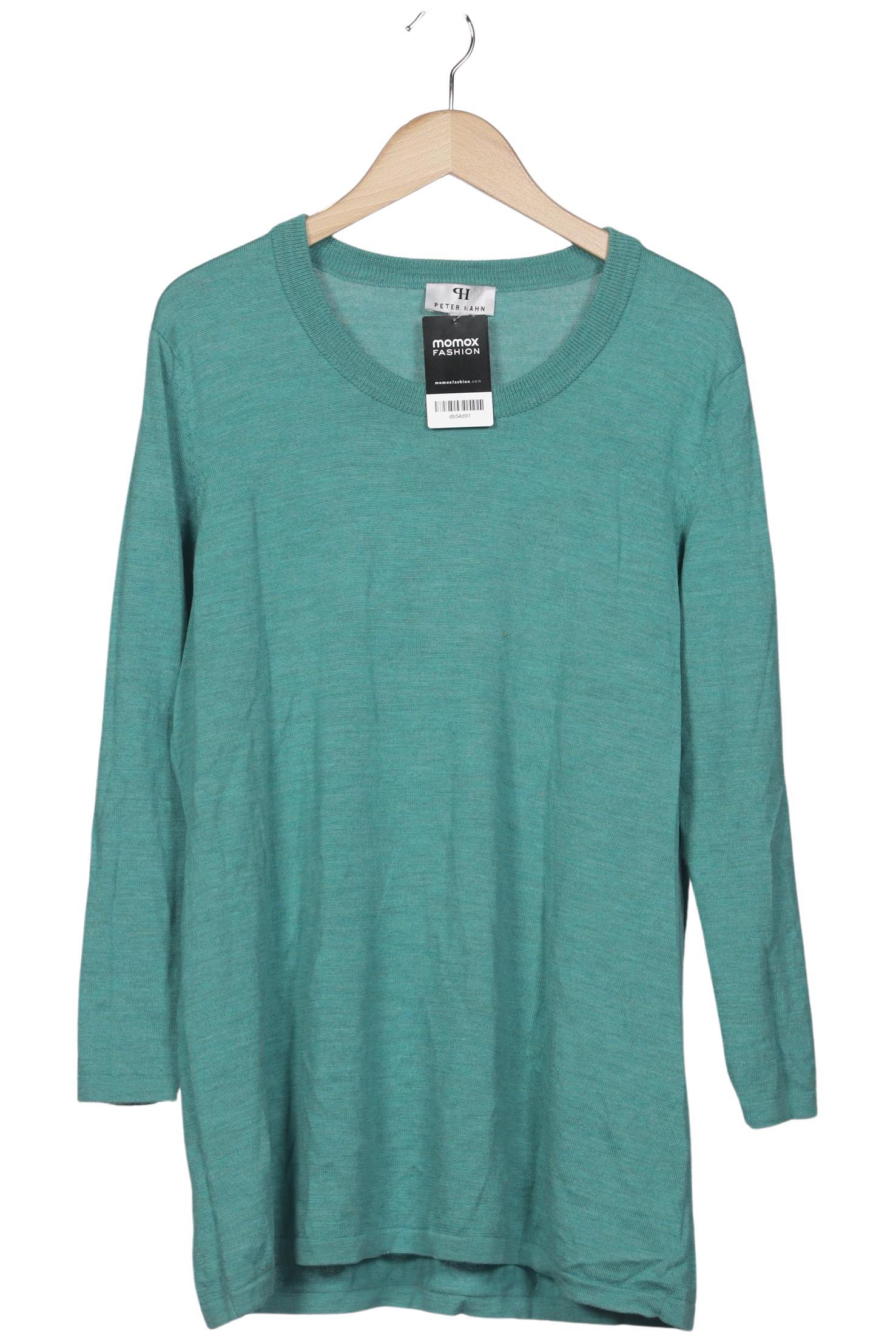 

Peter Hahn Damen Pullover, türkis, Gr. 50