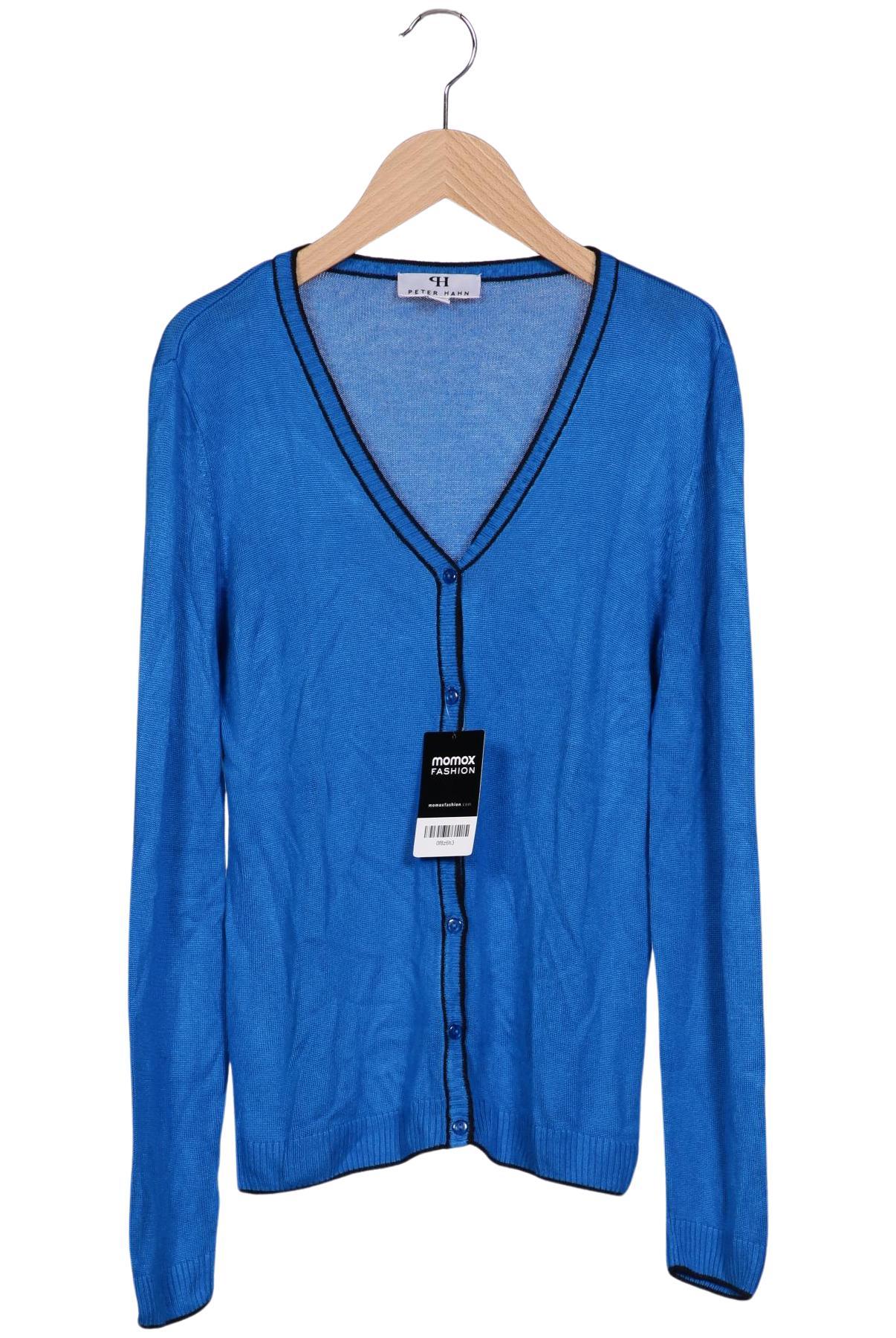 

Peter Hahn Damen Strickjacke, blau, Gr. 36