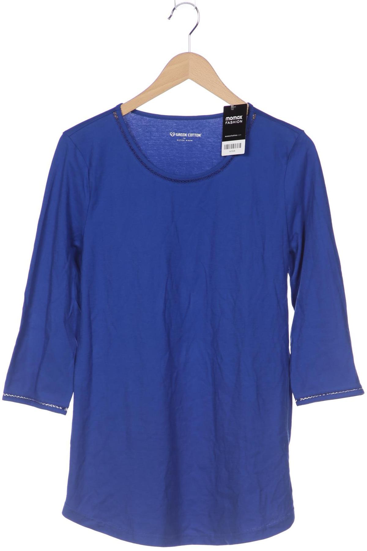 

Peter Hahn Damen Langarmshirt, blau, Gr. 38