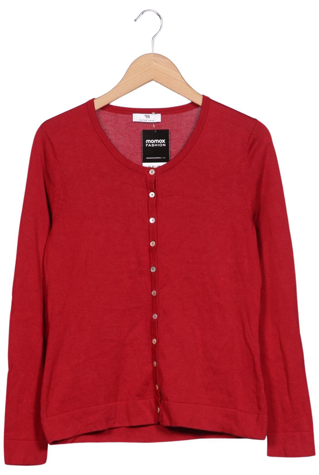 

Peter Hahn Damen Strickjacke, rot, Gr. 38