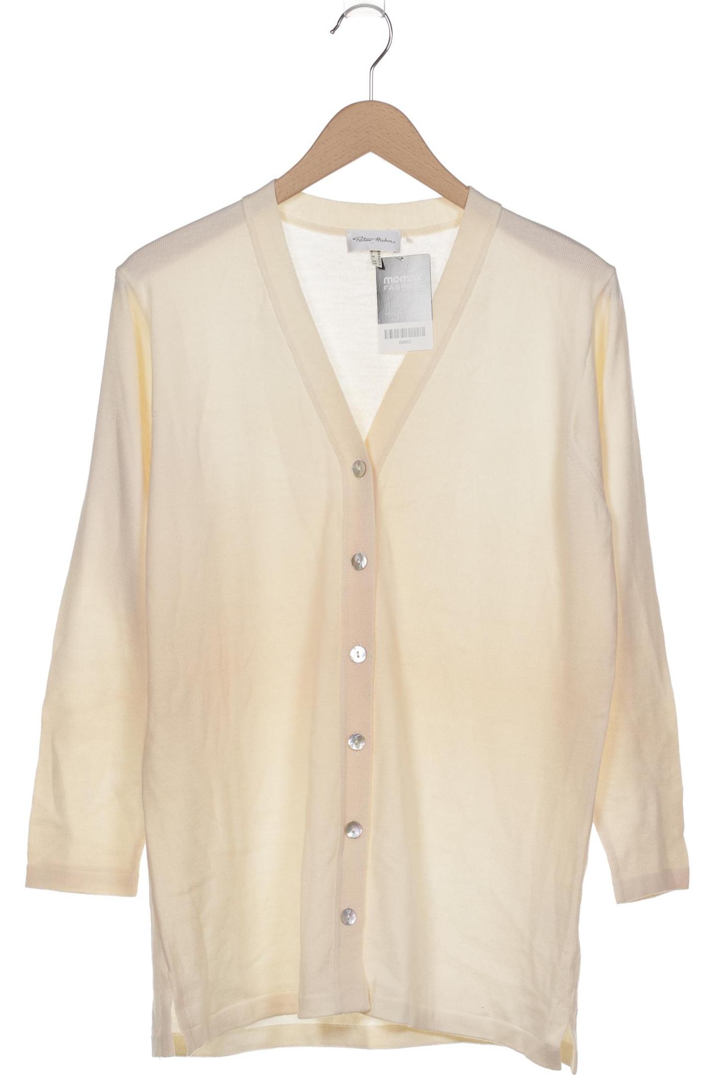 

Peter Hahn Damen Strickjacke, cremeweiß, Gr. 44