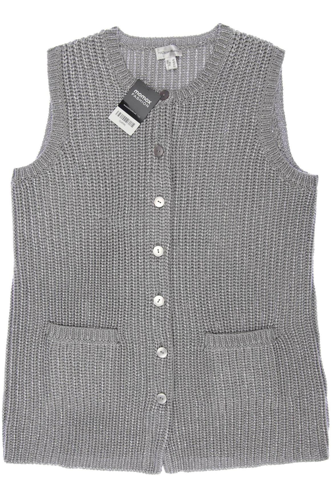 

Peter Hahn Damen Strickjacke, grau, Gr. 46