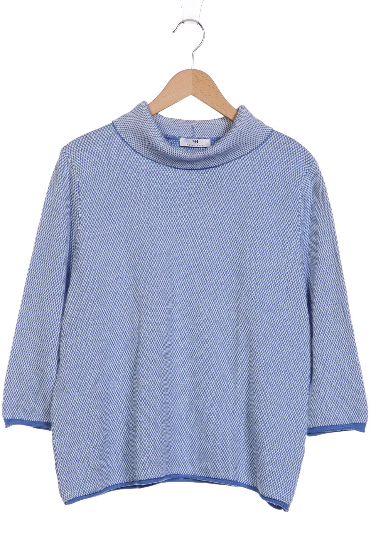 

Peter Hahn Damen Pullover, blau, Gr. 50