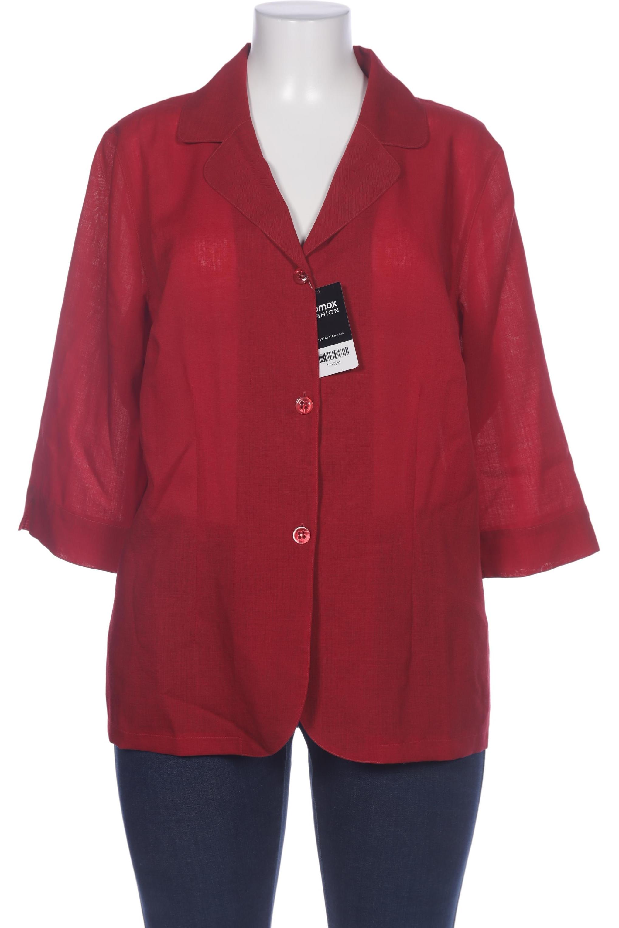 

Peter Hahn Damen Bluse, rot, Gr. 48