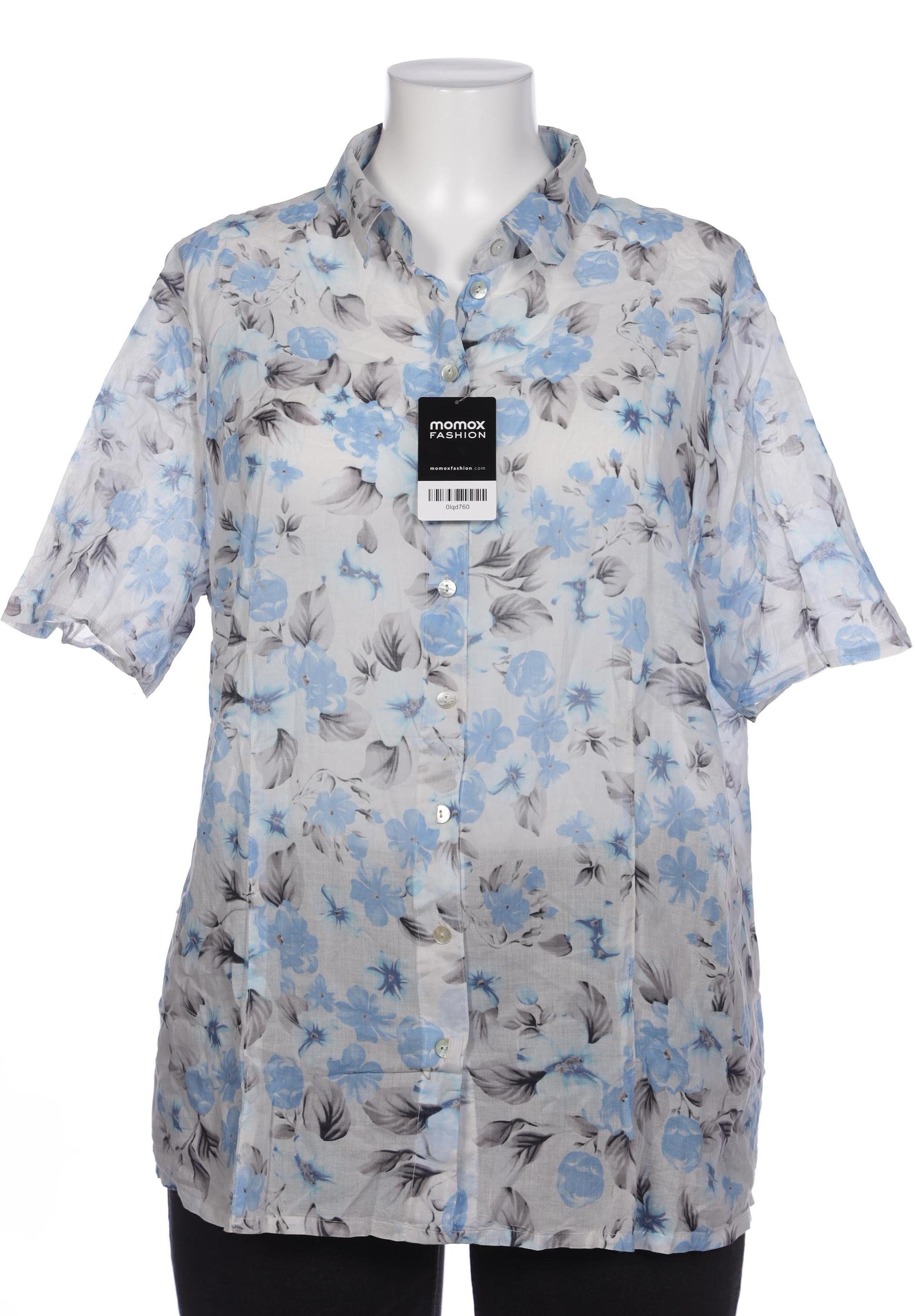 

Peter Hahn Damen Bluse, blau, Gr. 46