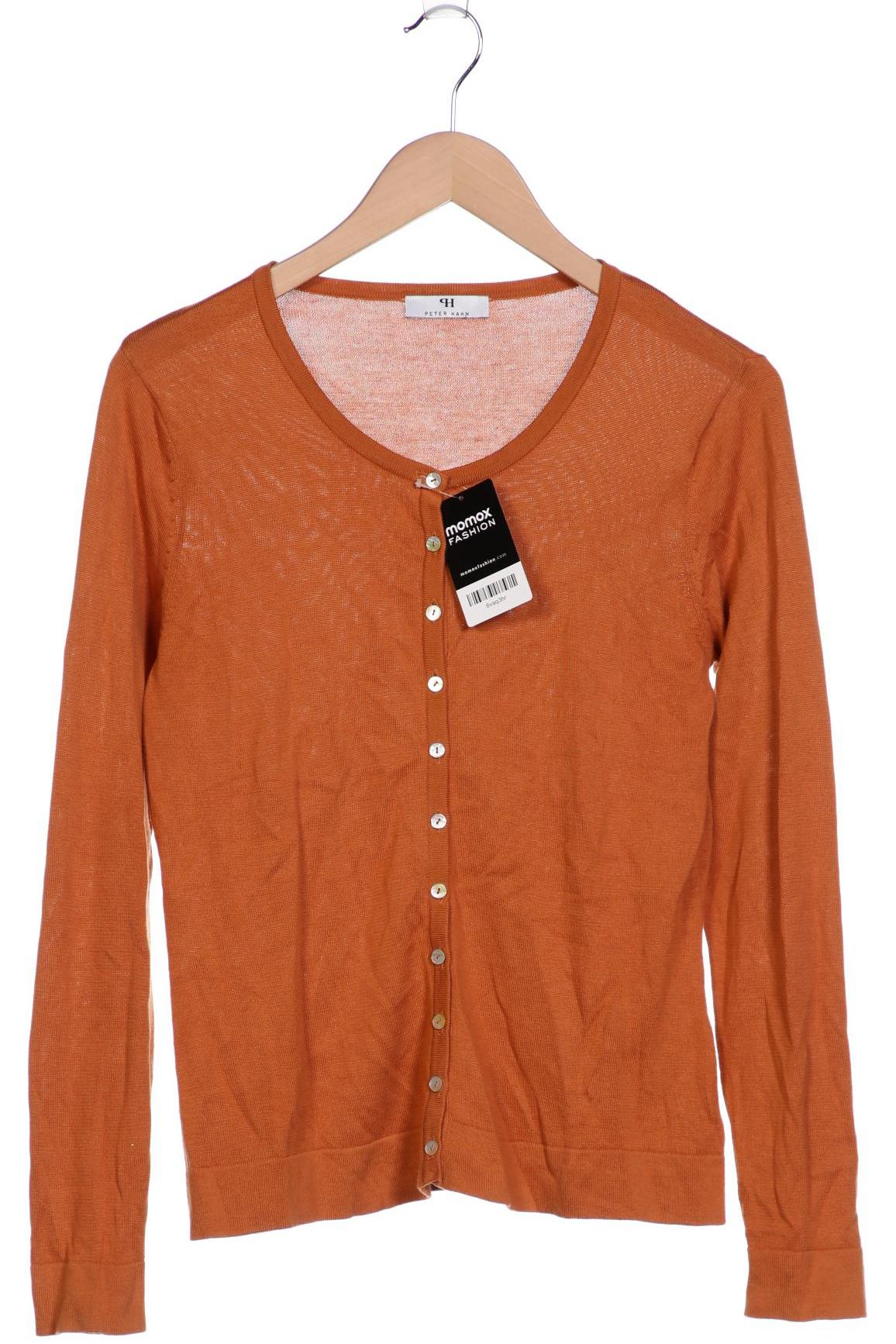 

Peter Hahn Damen Strickjacke, orange, Gr. 38
