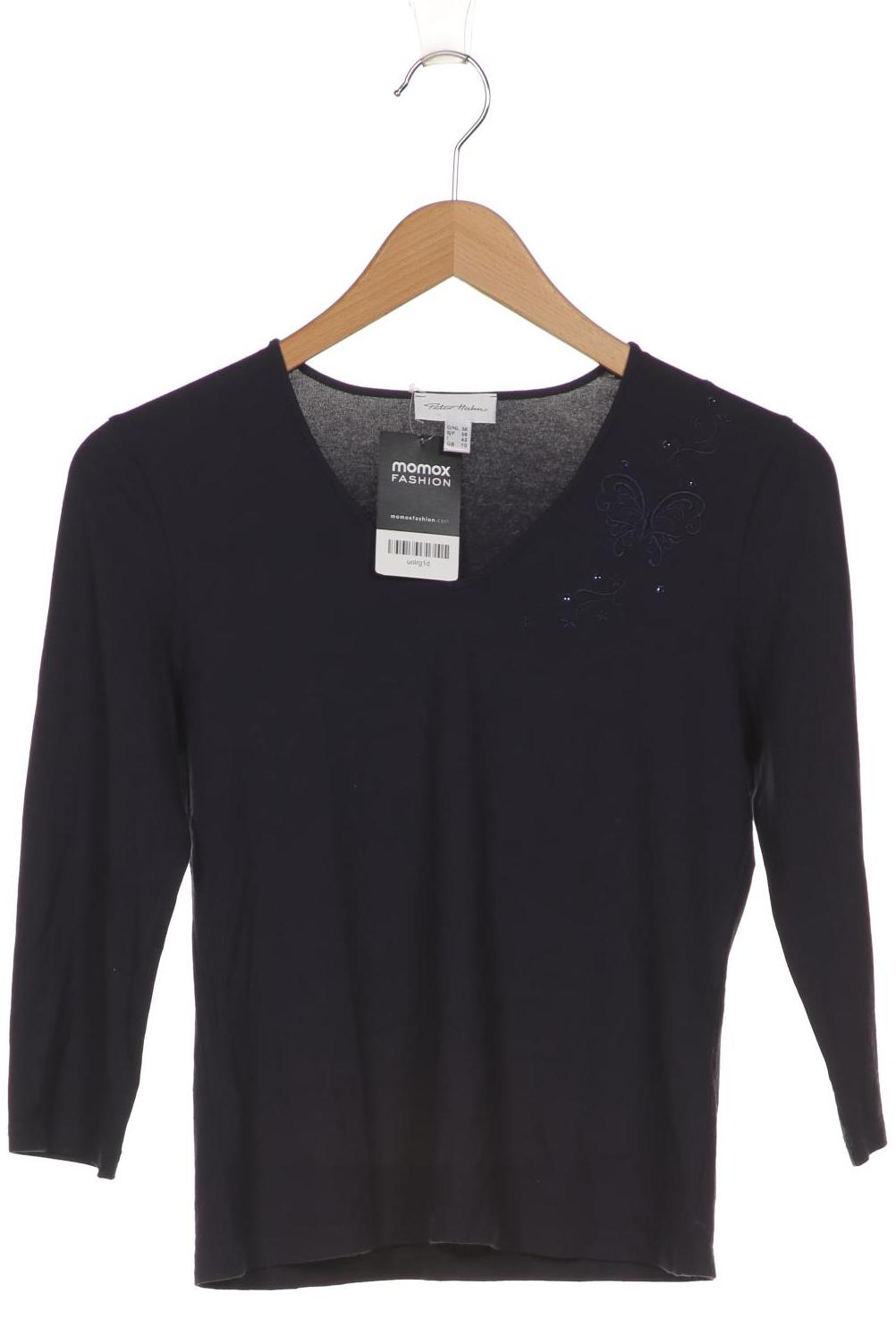 

Peter Hahn Damen Langarmshirt, marineblau
