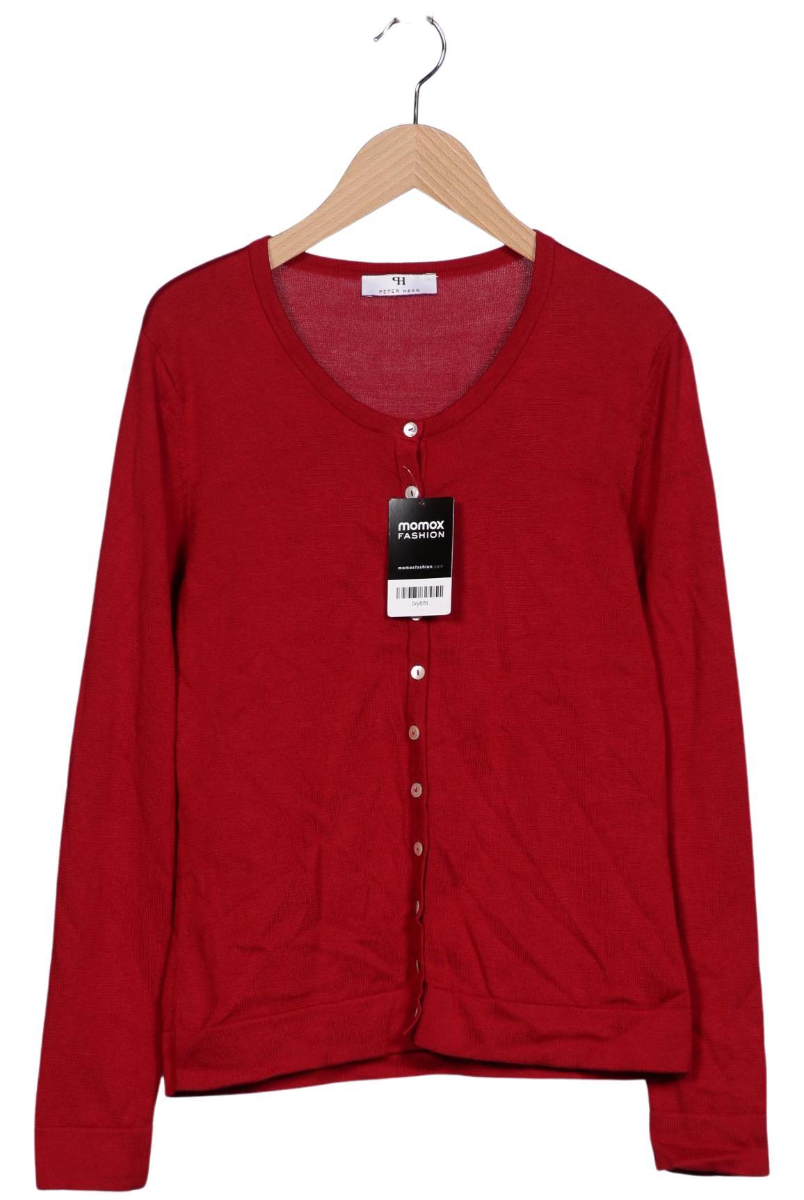 

Peter Hahn Damen Strickjacke, rot, Gr. 36