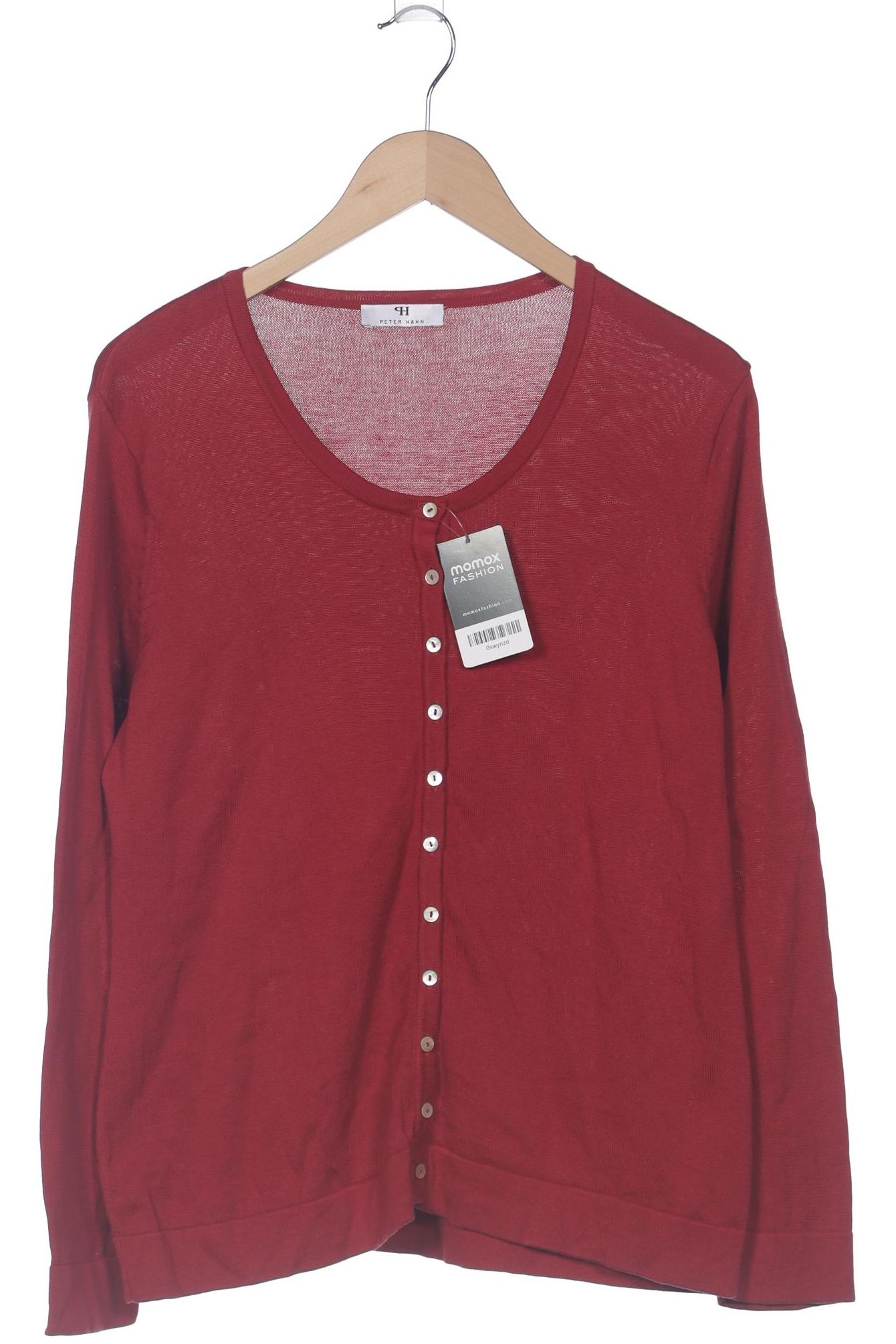 

Peter Hahn Damen Strickjacke, rot, Gr. 46