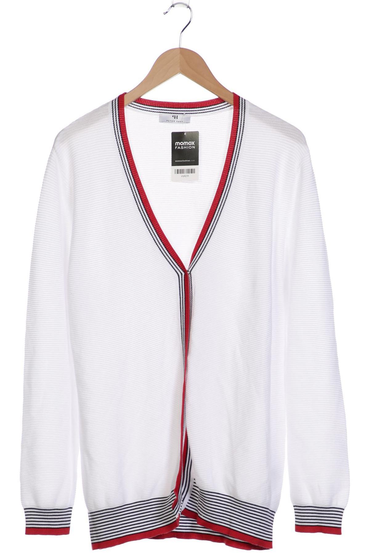 

Peter Hahn Damen Strickjacke, weiß, Gr. 50