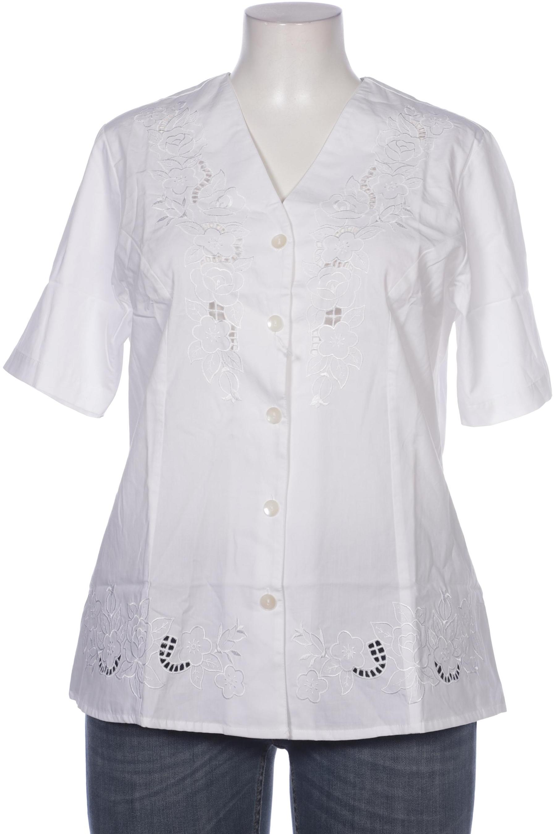 

Peter Hahn Damen Bluse, weiß, Gr. 42