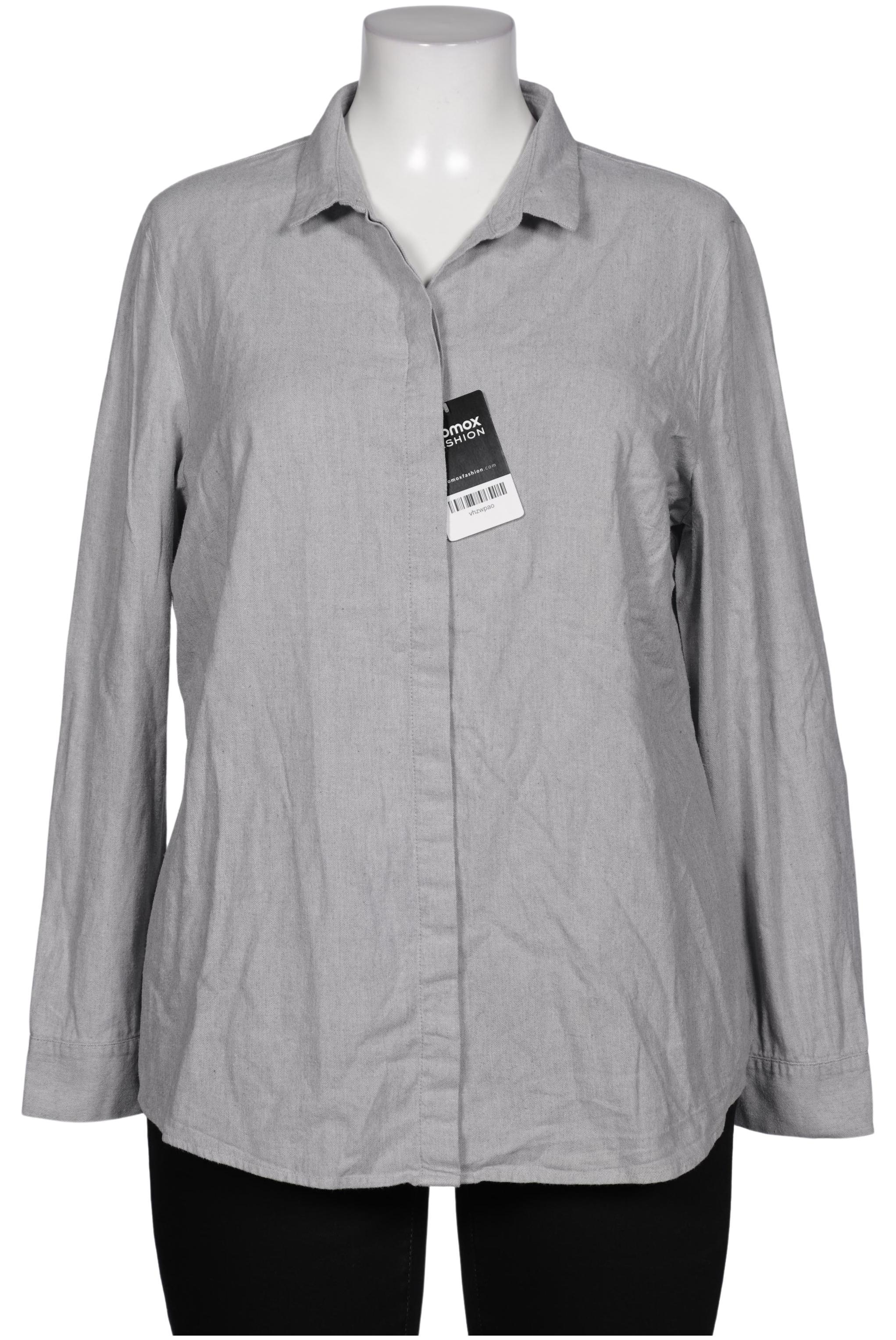 

Peter Hahn Damen Bluse, grau, Gr. 44