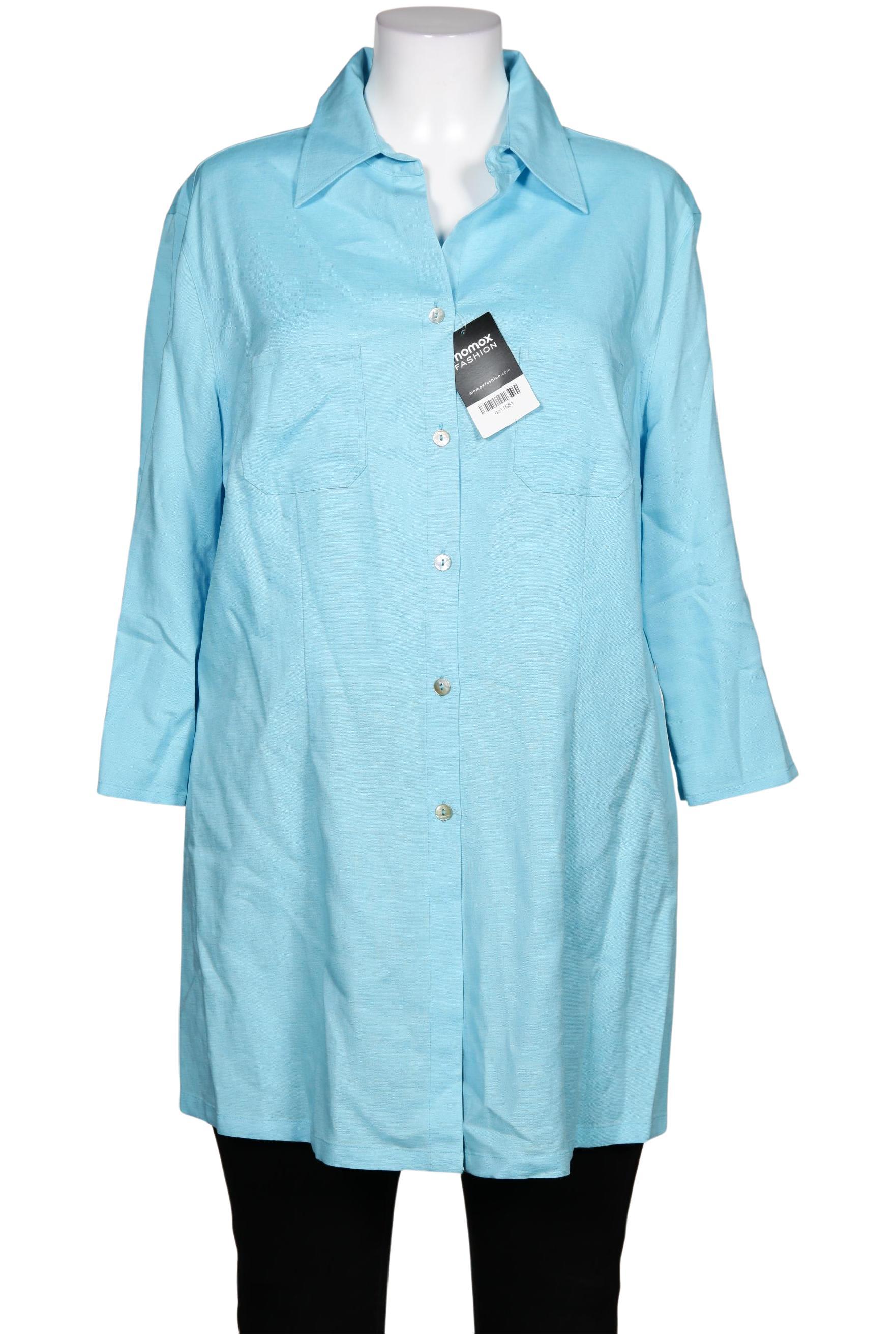 

Peter Hahn Damen Bluse, hellblau, Gr. 44
