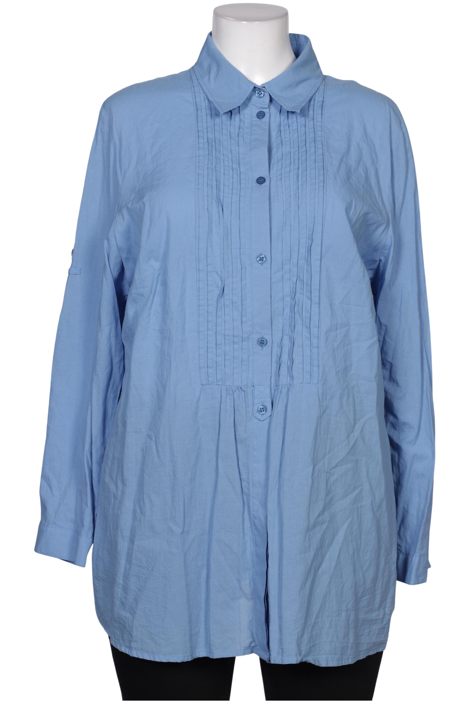 

Peter Hahn Damen Bluse, hellblau, Gr. 50