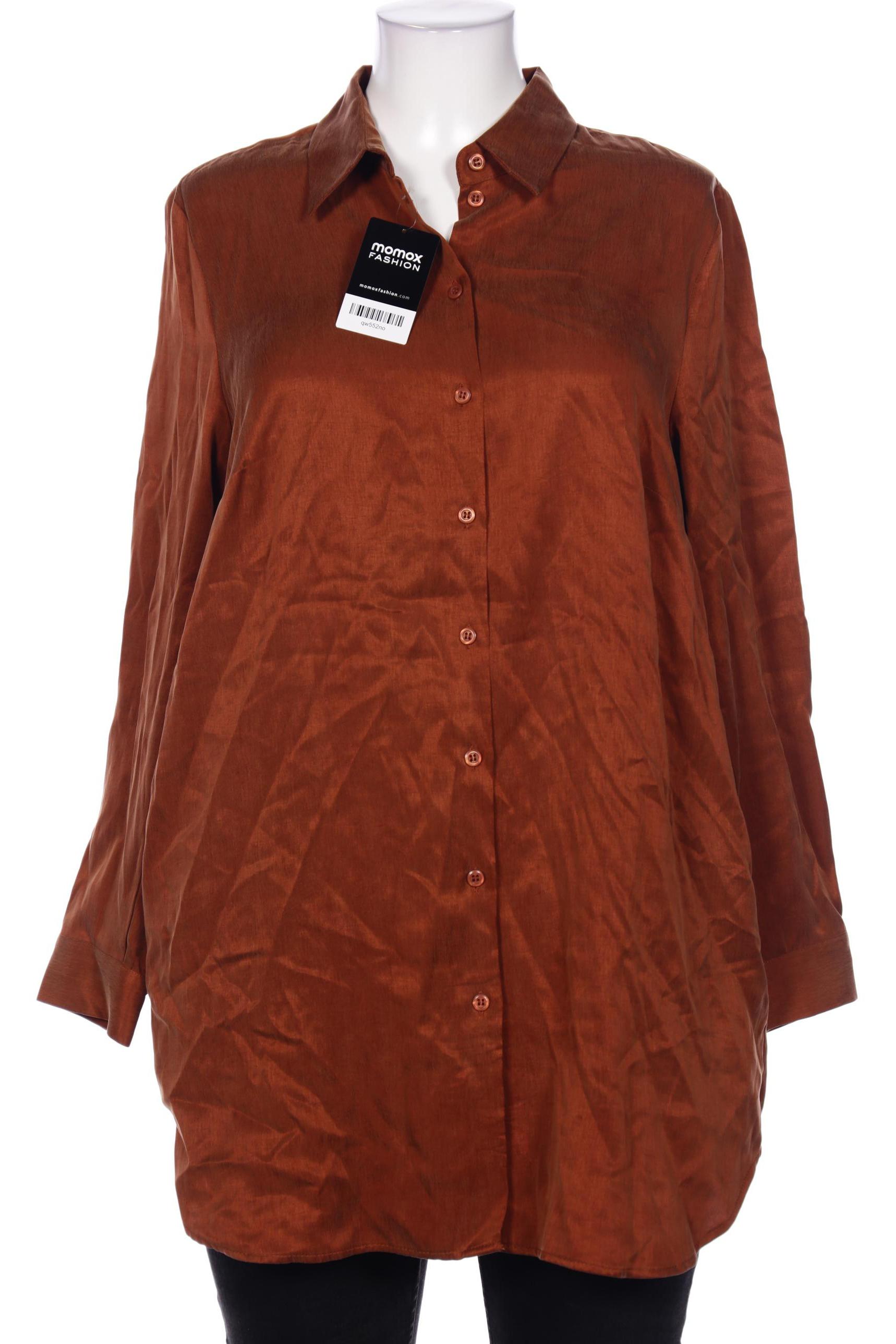 

Peter Hahn Damen Bluse, braun, Gr. 44