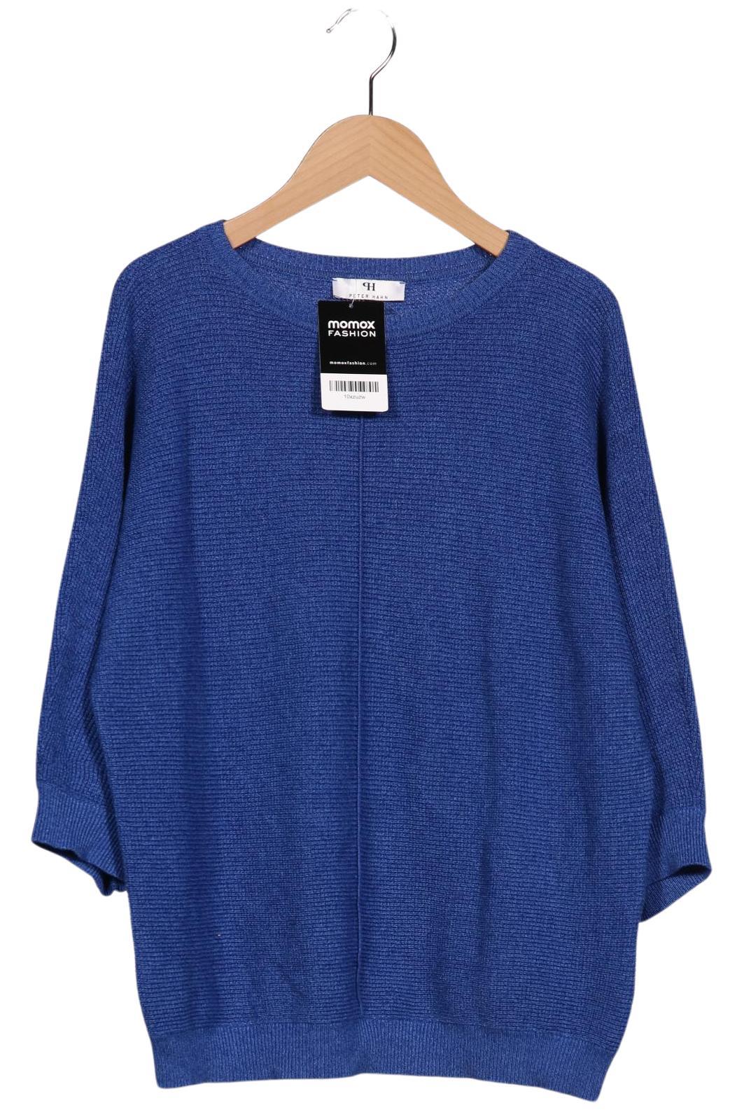 

Peter Hahn Damen Pullover, blau, Gr. 40