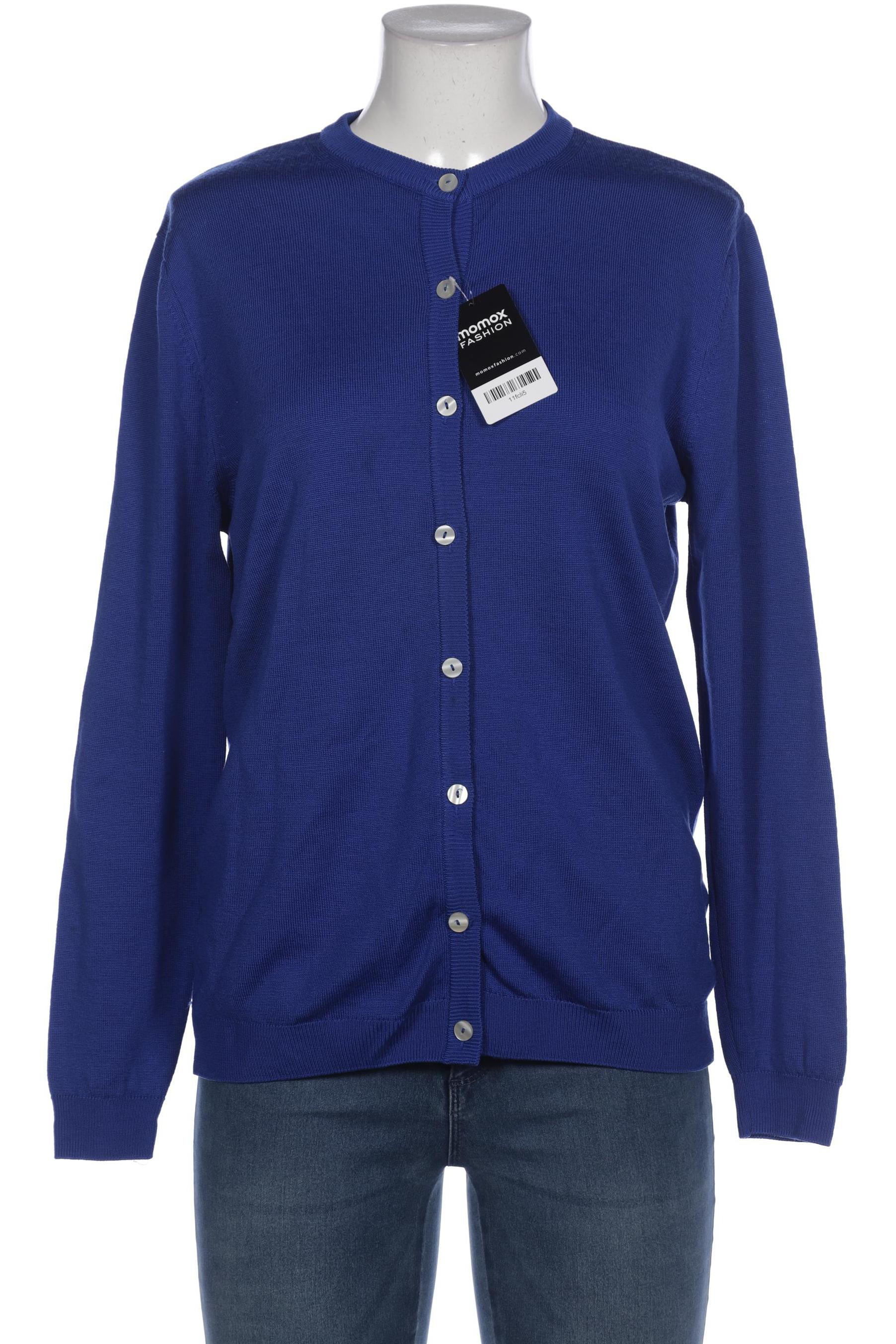 

Peter Hahn Damen Strickjacke, blau, Gr. 40