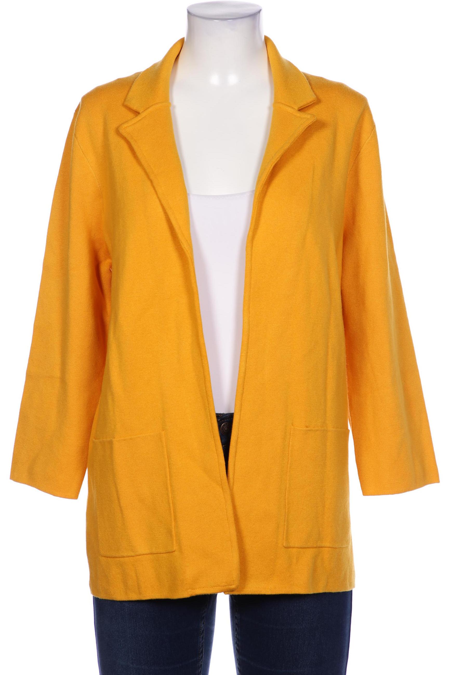 

Peter Hahn Damen Strickjacke, gelb, Gr. 40