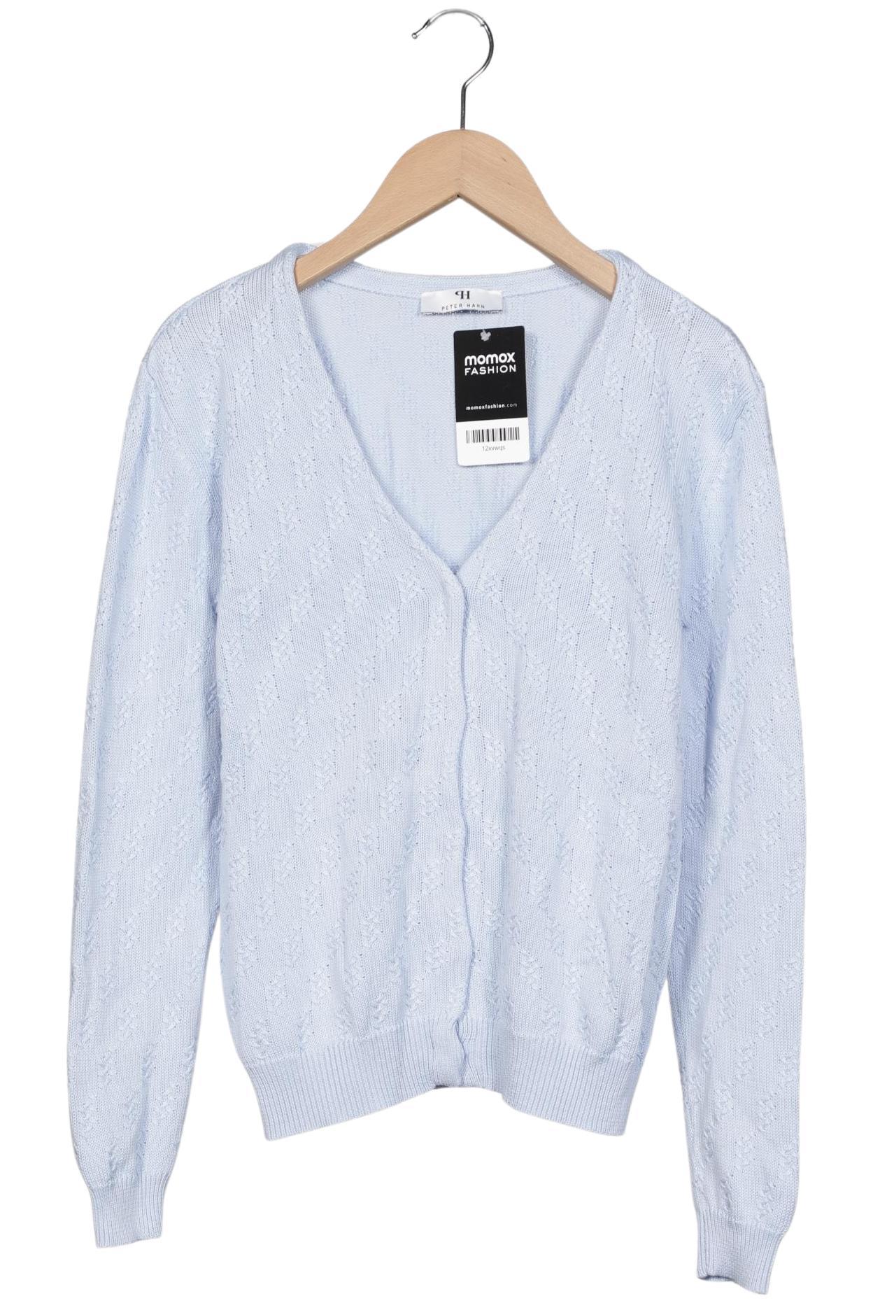 

Peter Hahn Damen Strickjacke, hellblau, Gr. 38