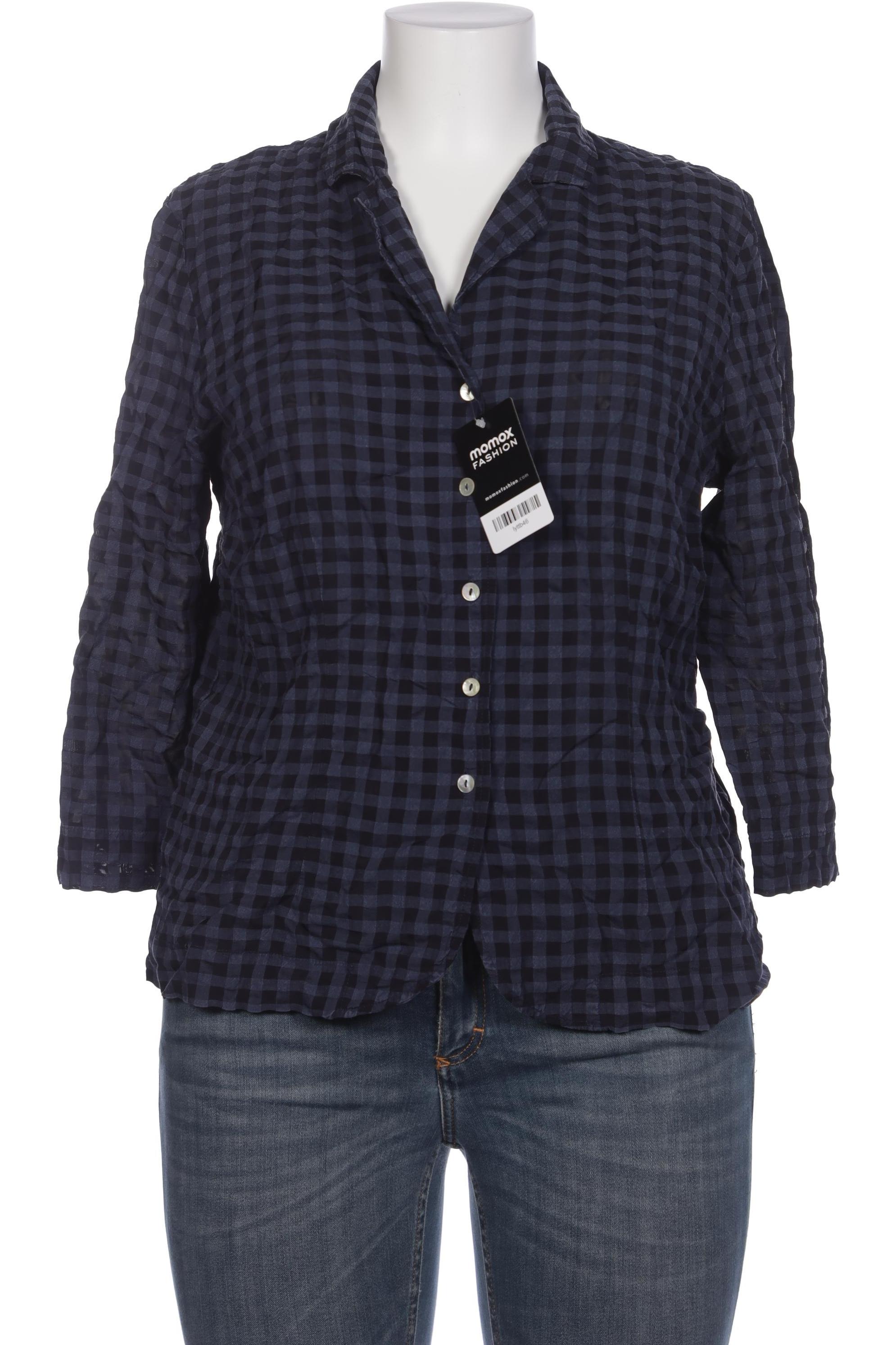 

Peter Hahn Damen Bluse, marineblau, Gr. 42