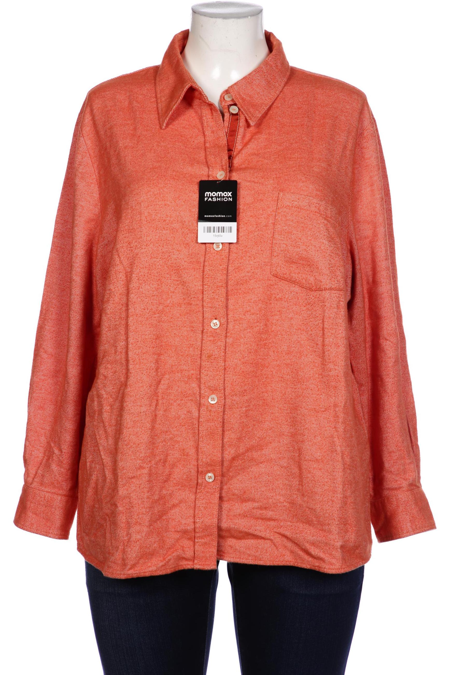 

Peter Hahn Damen Bluse, orange, Gr. 48