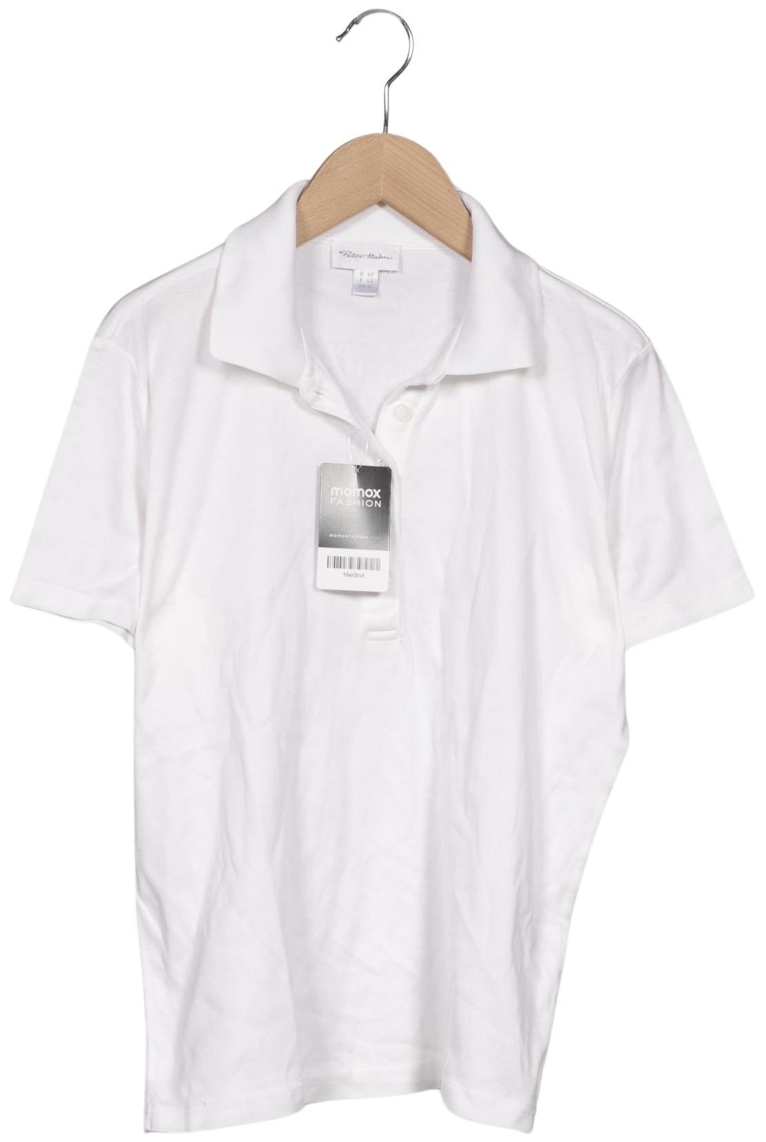 

Peter Hahn Damen Poloshirt, weiß, Gr. 40