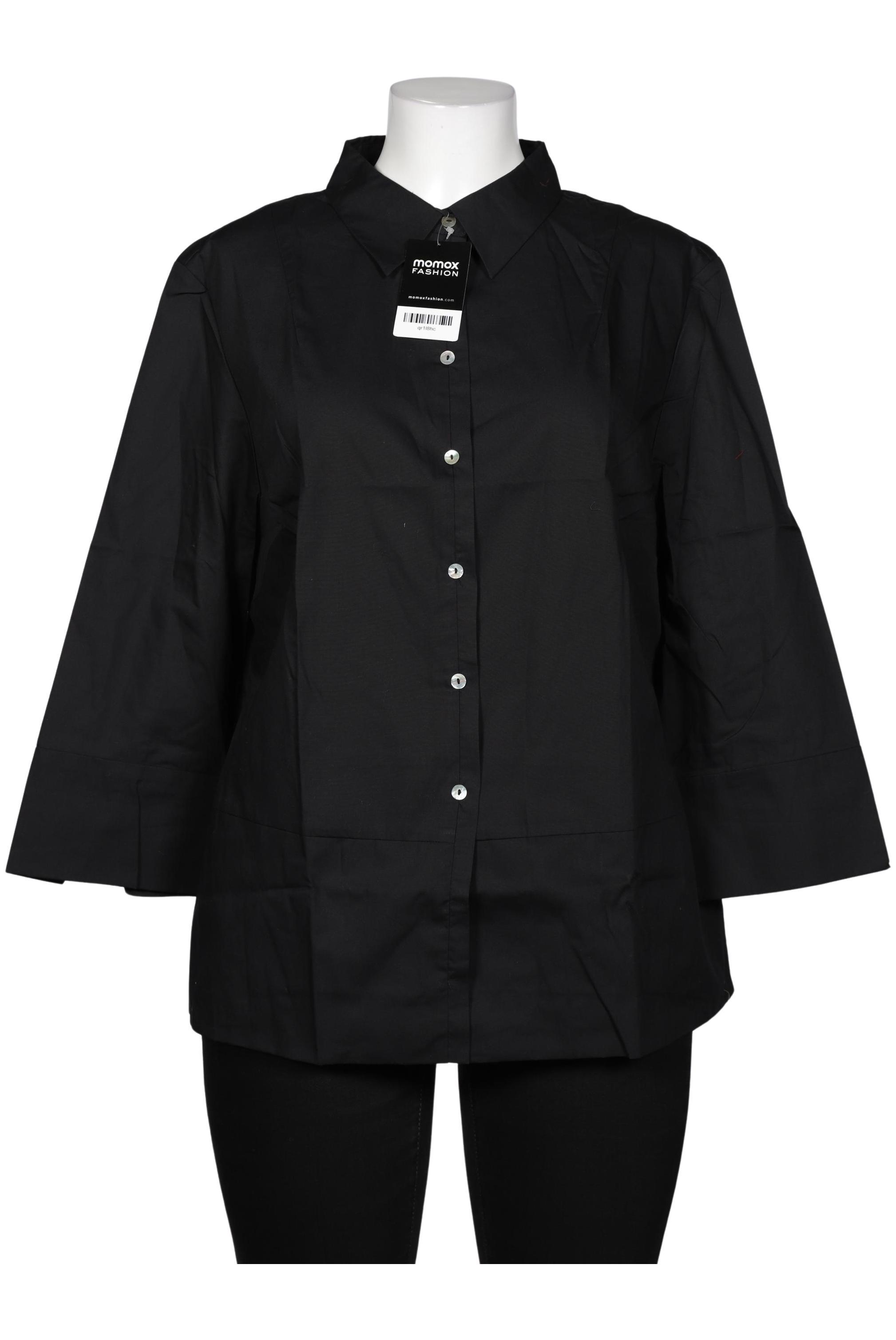 

Peter Hahn Damen Bluse, schwarz, Gr. 48