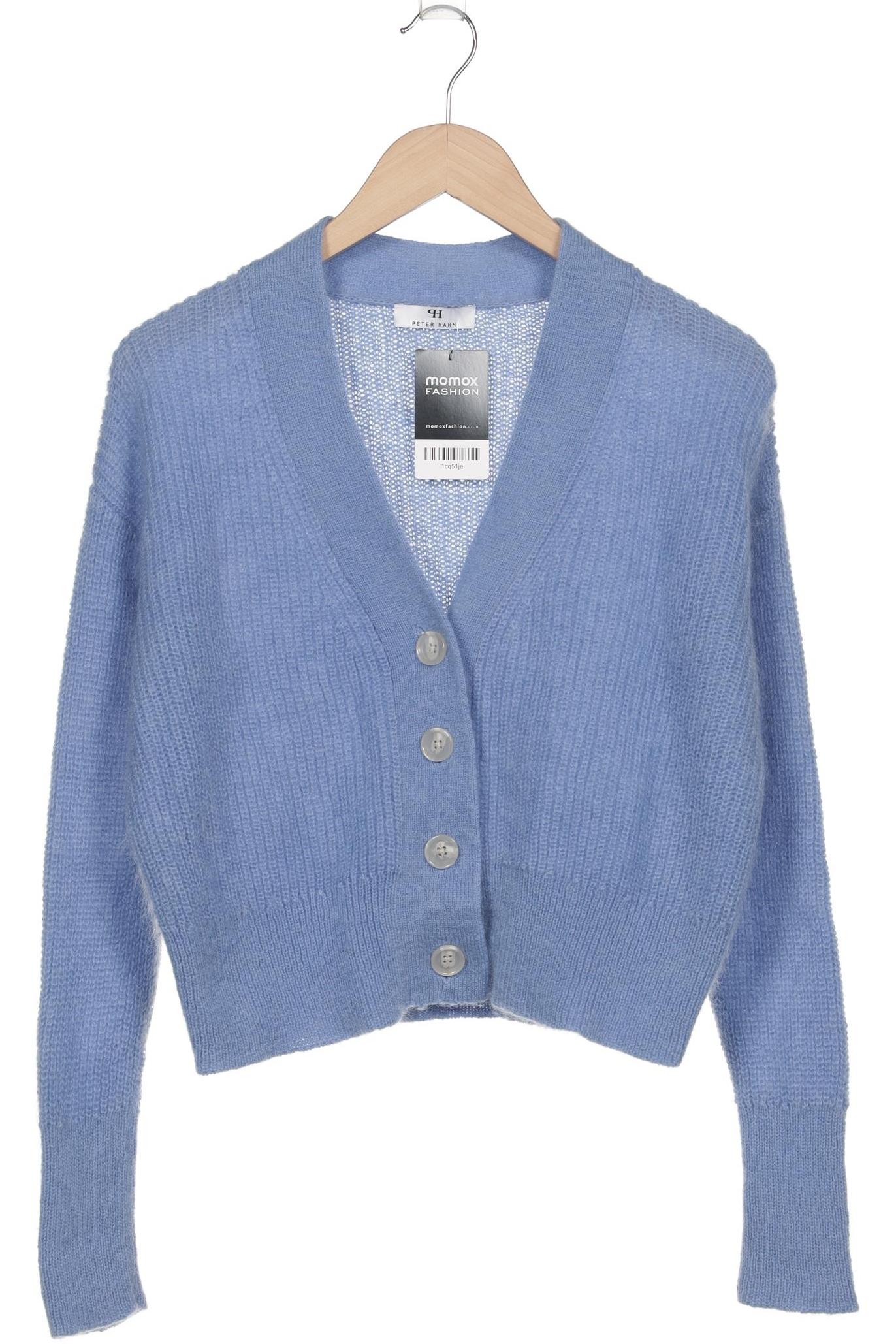 

Peter Hahn Damen Strickjacke, blau, Gr. 40