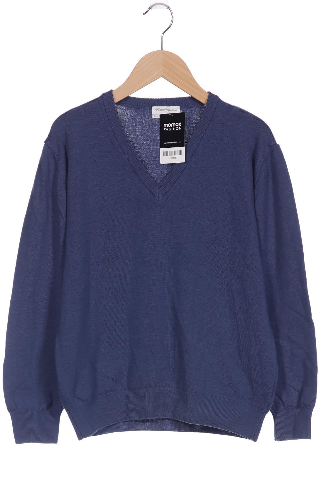 

Peter Hahn Damen Pullover, blau, Gr. 40