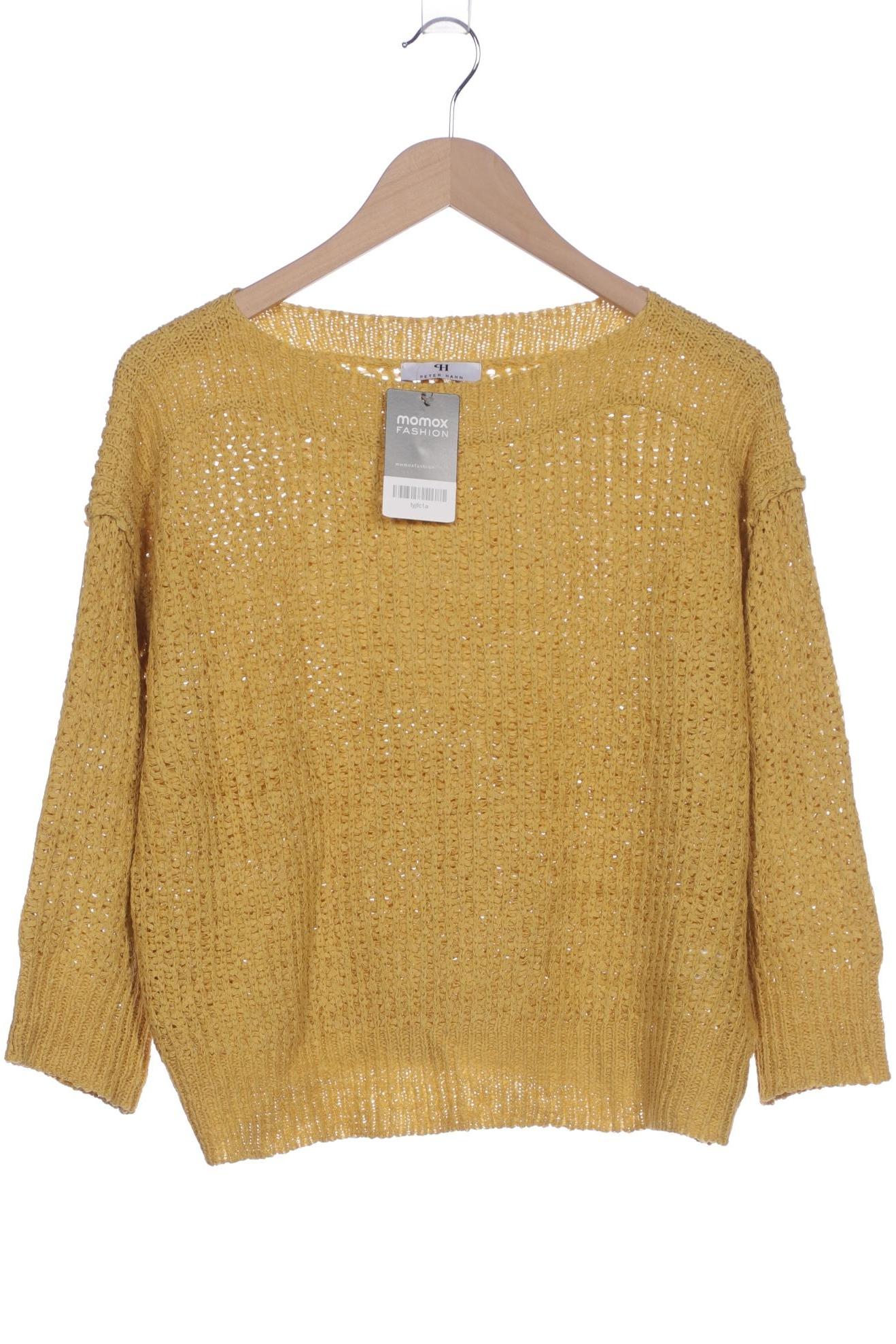 

Peter Hahn Damen Pullover, gelb, Gr. 38