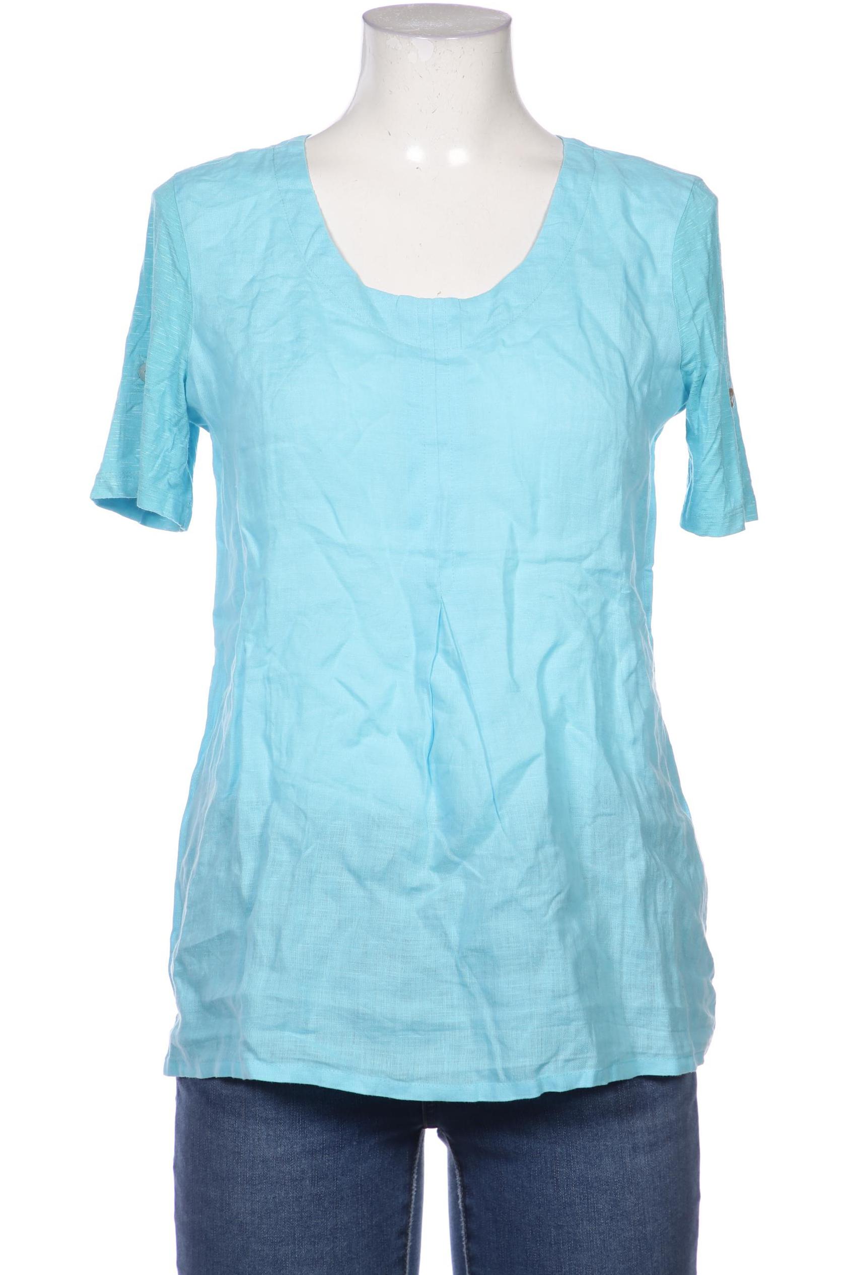 

Peter Hahn Damen Bluse, blau, Gr. 38